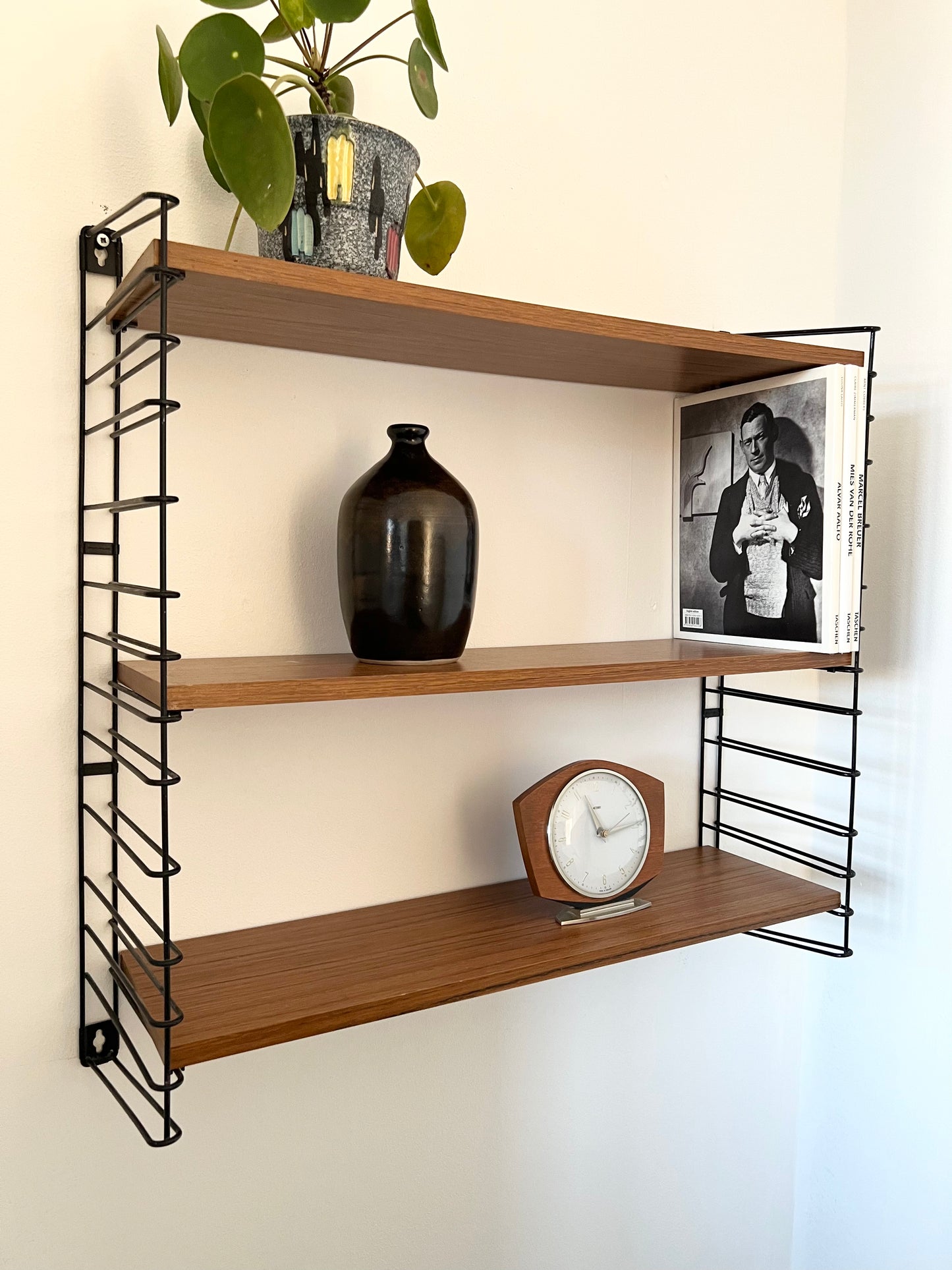 Vintage Mid Century Tomado String Shelving Unit