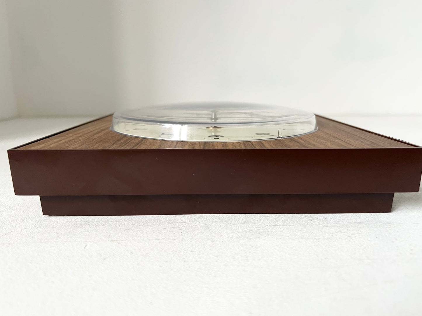 Mid Century Diehl Formica & Plastic wall clock