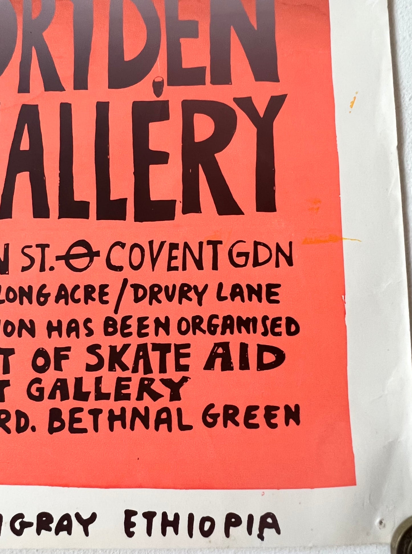 African Images Exhibition poster by Ken Meharg