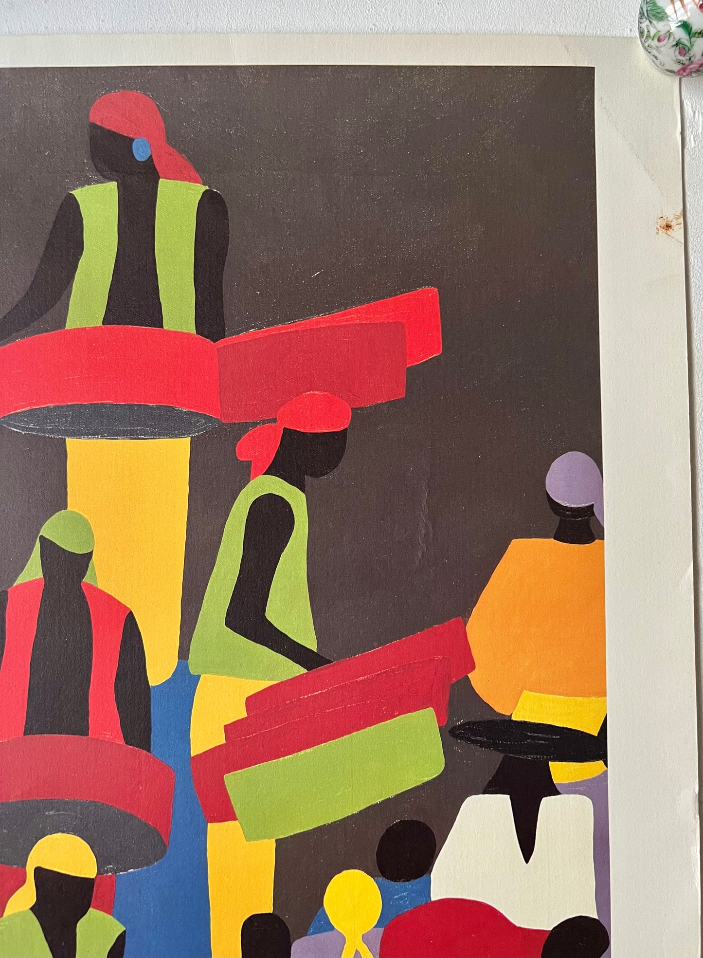 Steel Band Fantasy Serigraph by Synthia Saint James