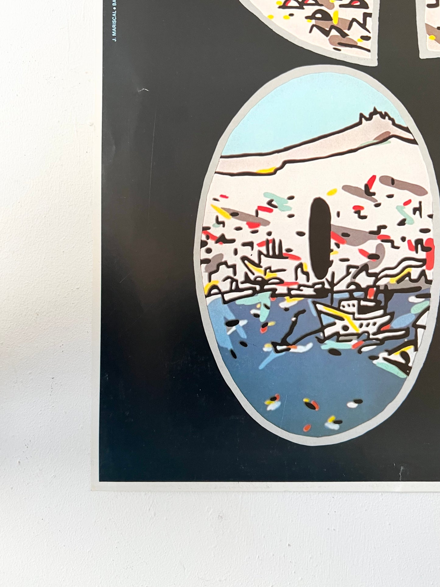 Vintage Original Poster 'BARCELONA' by Javier Mariscal