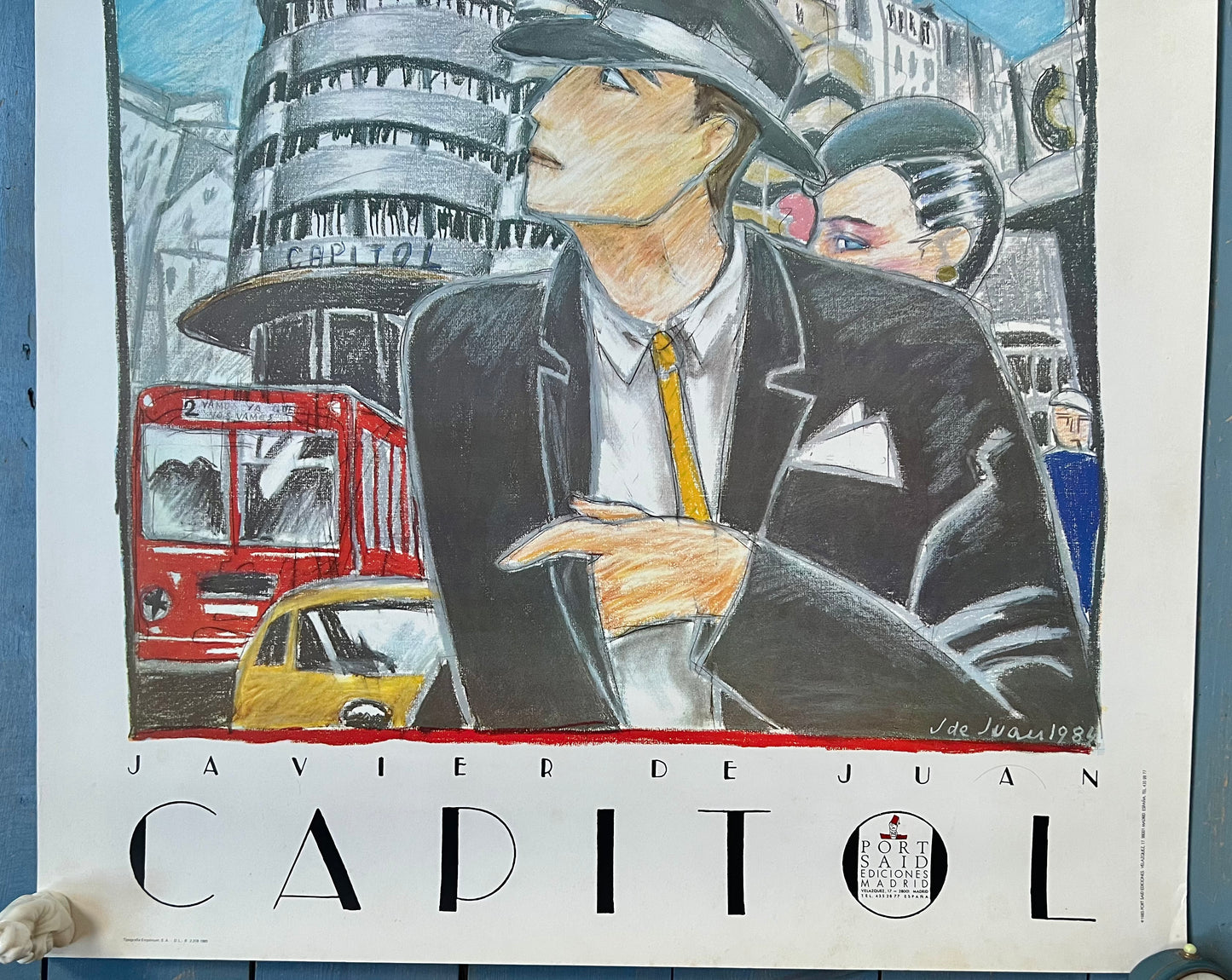 Capitol Art Poster by Javier de Juan