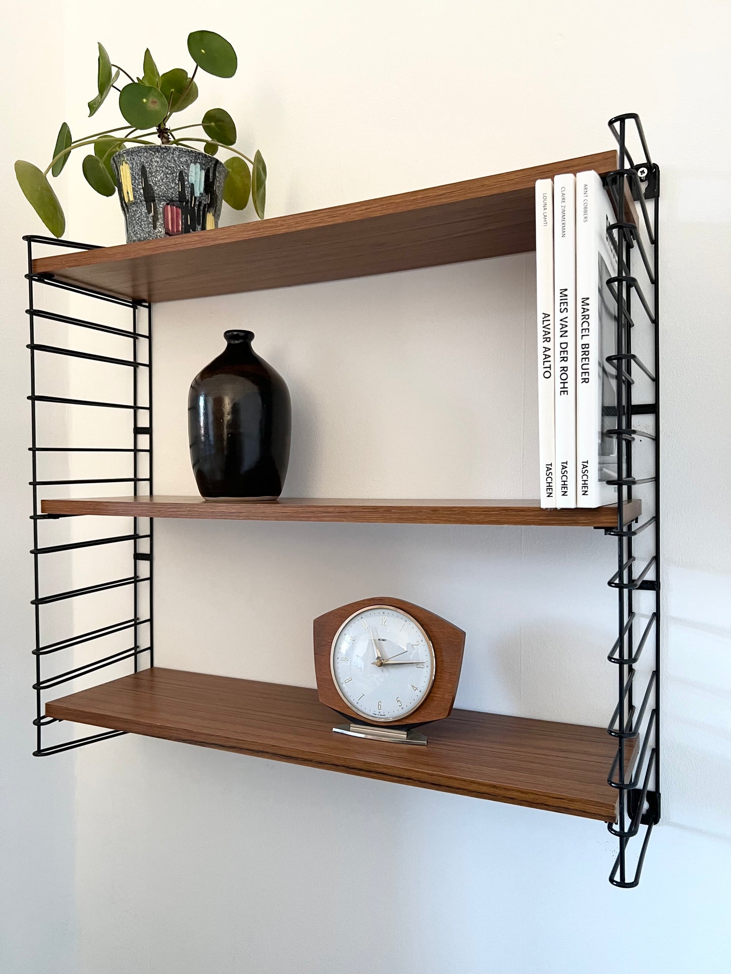 Vintage Mid Century Tomado String Shelving Unit