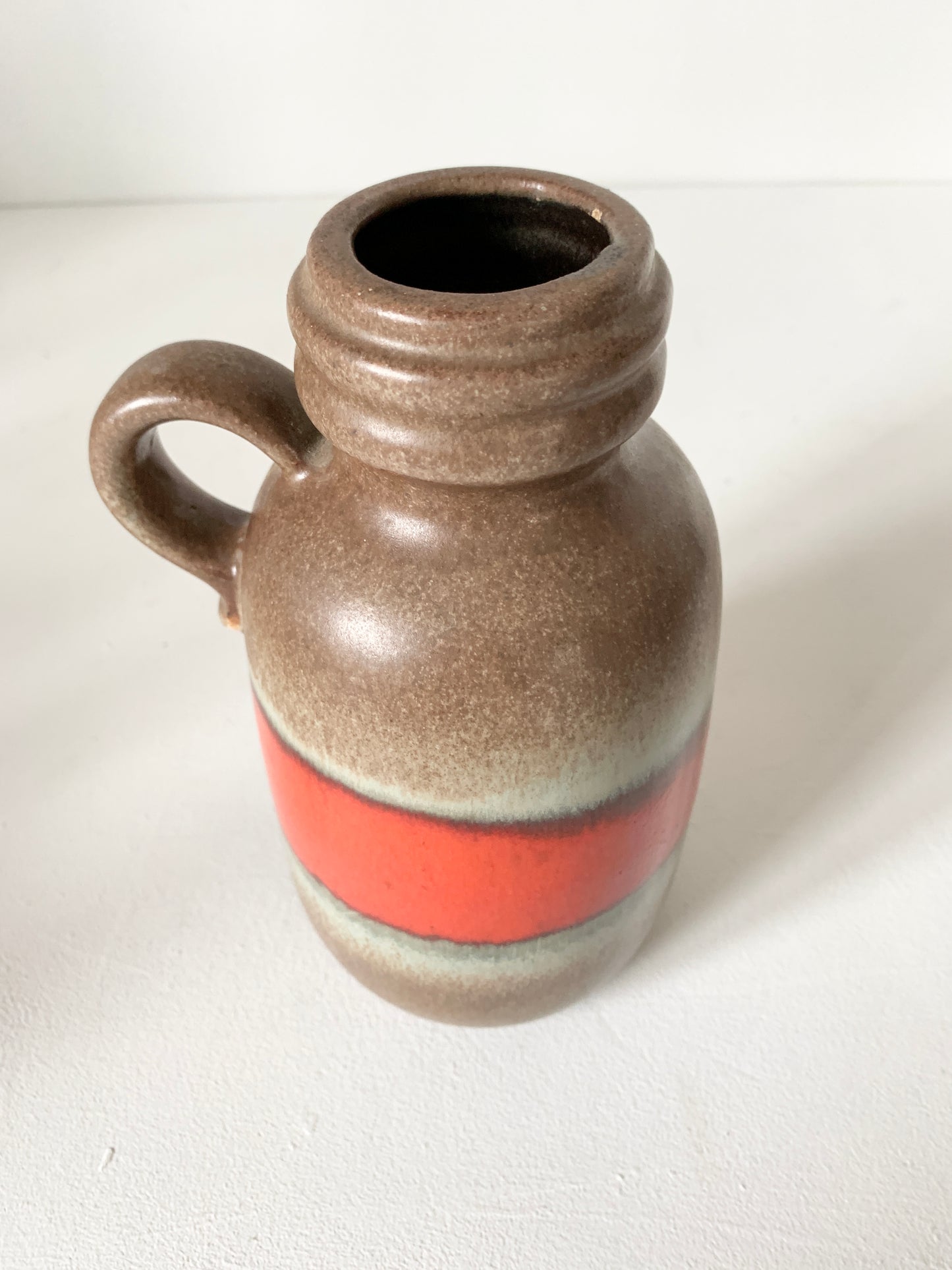 West German Fat Lava Vase by Scheurich