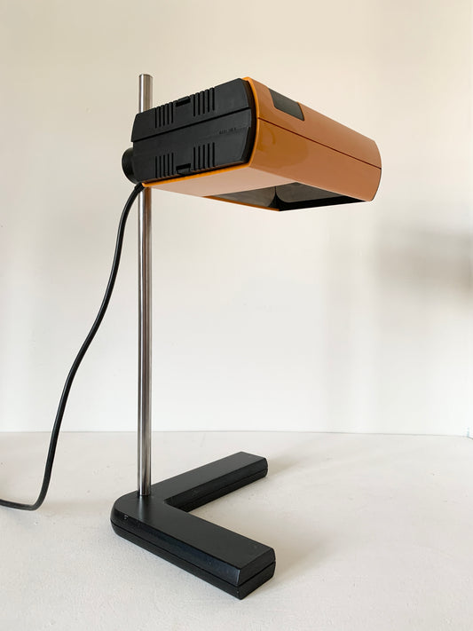 Space Age Orange Table Lamp by Jean-René Tallop