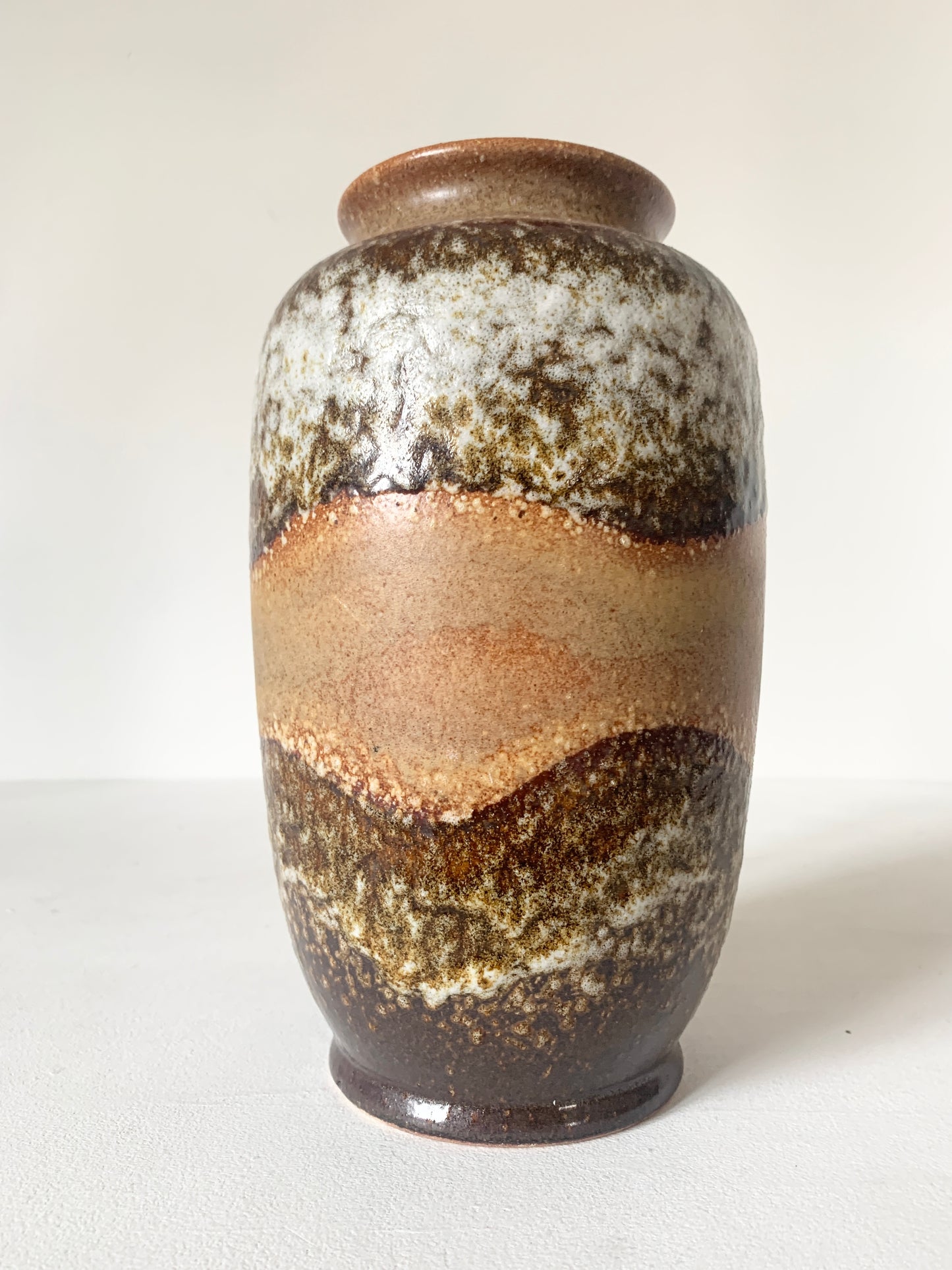 West German Pottery Vase by Dumler & Breiden