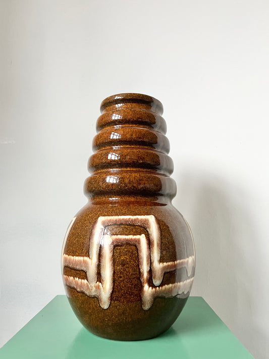 XL West German floor vase by Scheurich