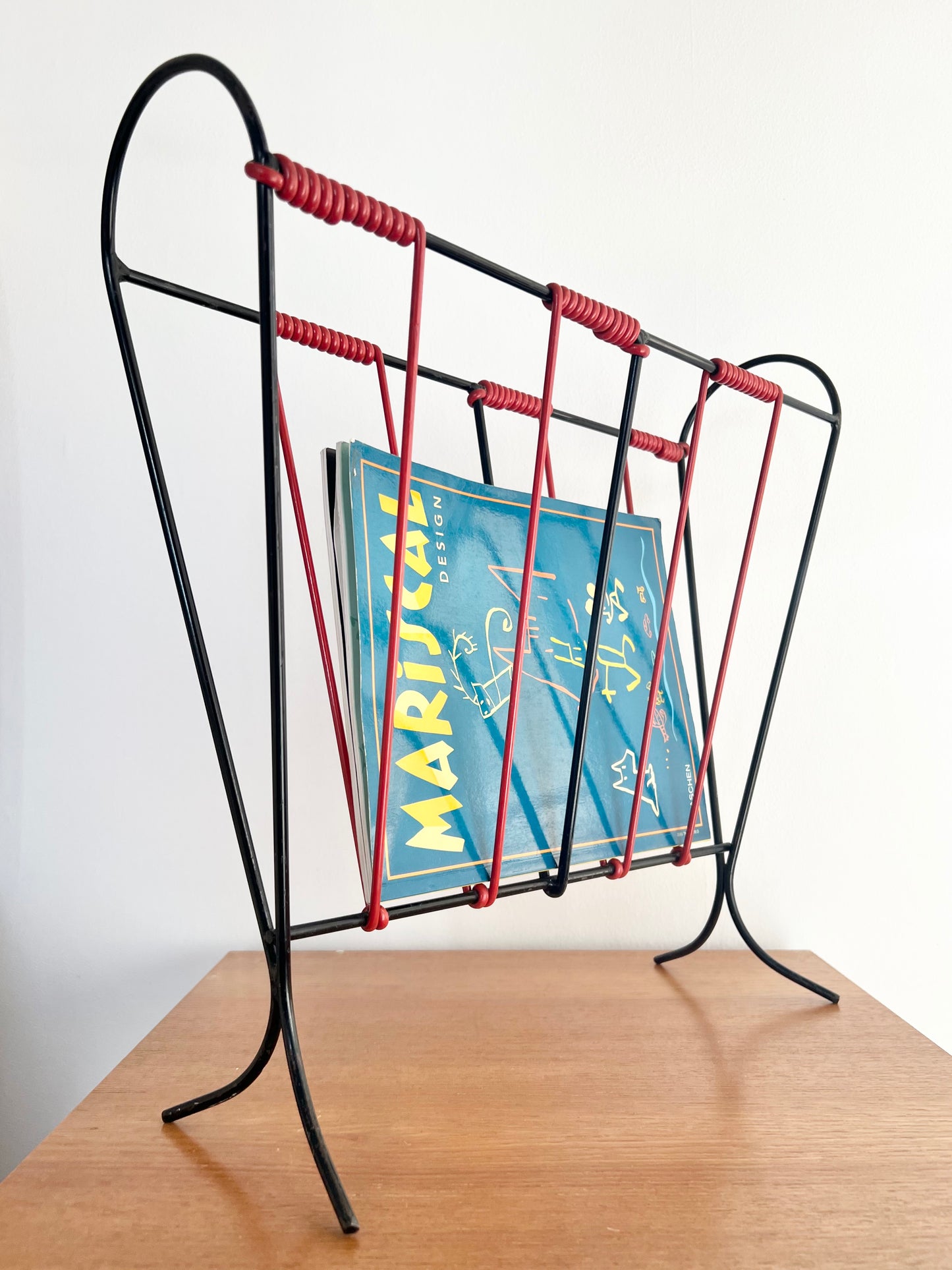 Mid Century 60’s French Magazine Rack