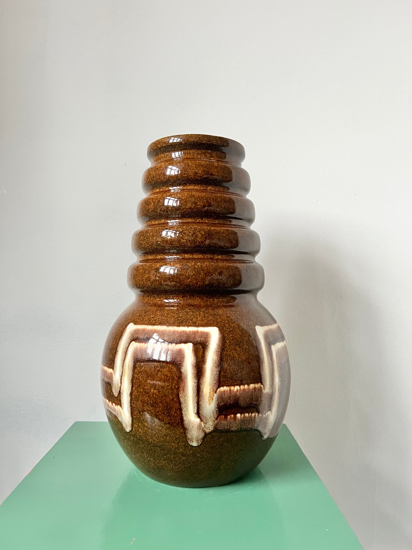 XL West German floor vase by Scheurich