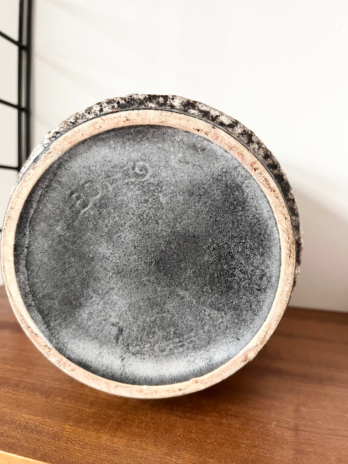 Vintage Mid Century XL Fat Lava Plant Pot