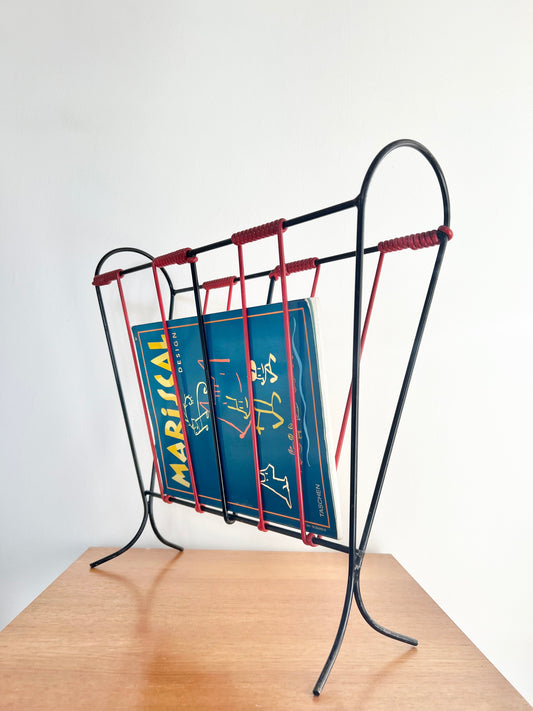 Mid Century 60’s French Magazine Rack