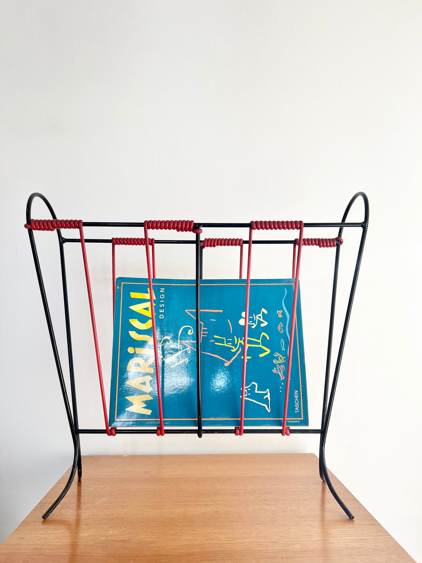 Mid Century 60’s French Magazine Rack