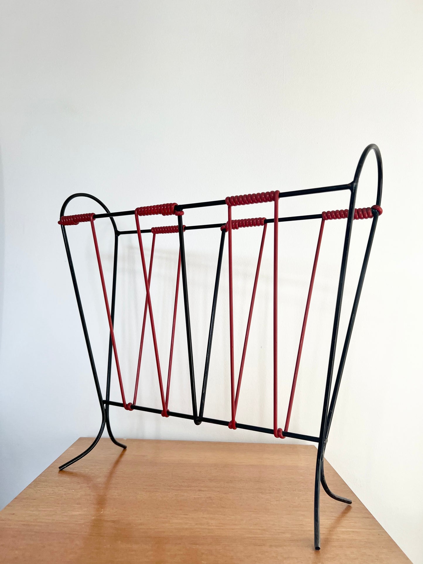 Mid Century 60’s French Magazine Rack