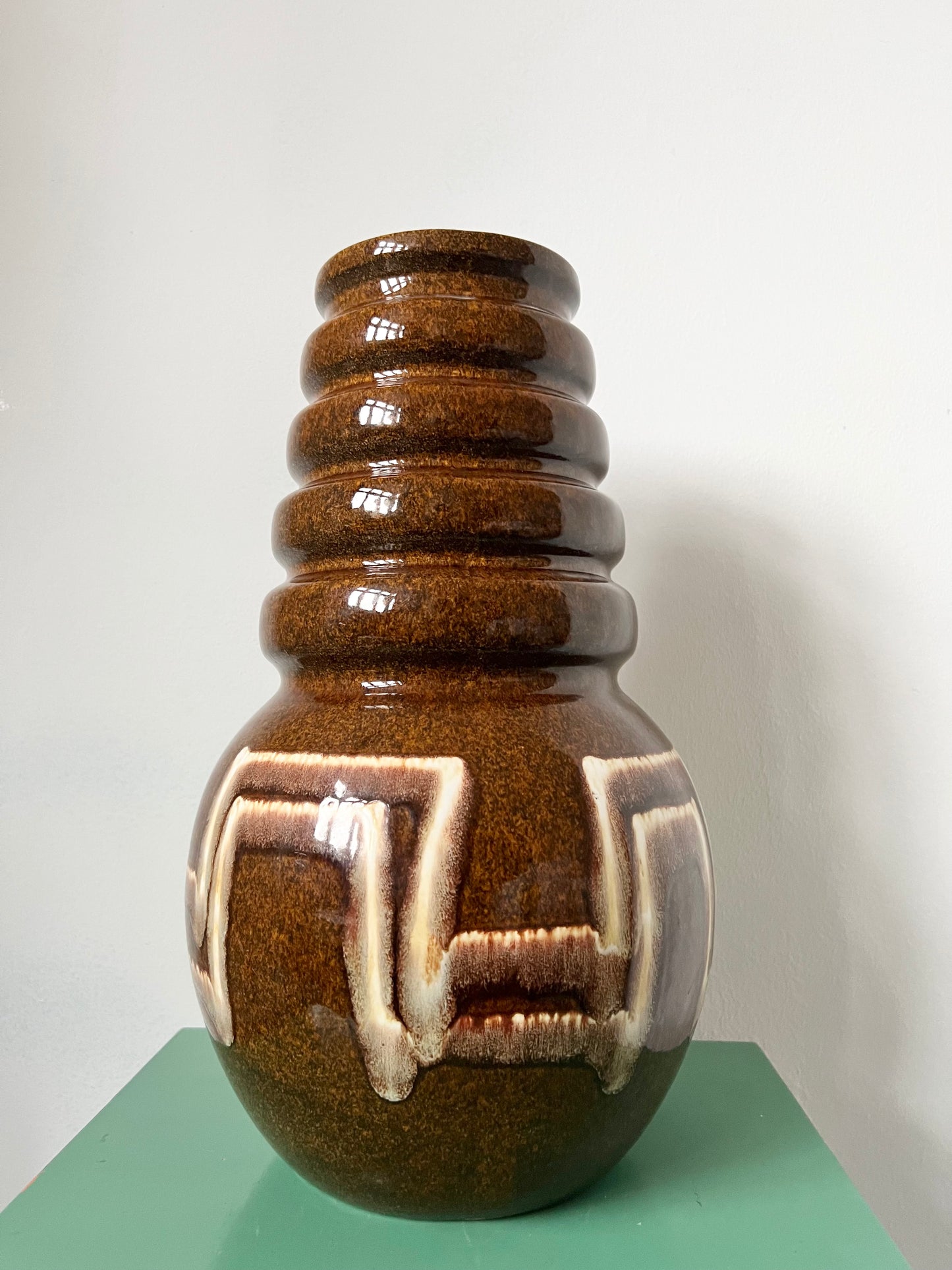 XL West German floor vase by Scheurich