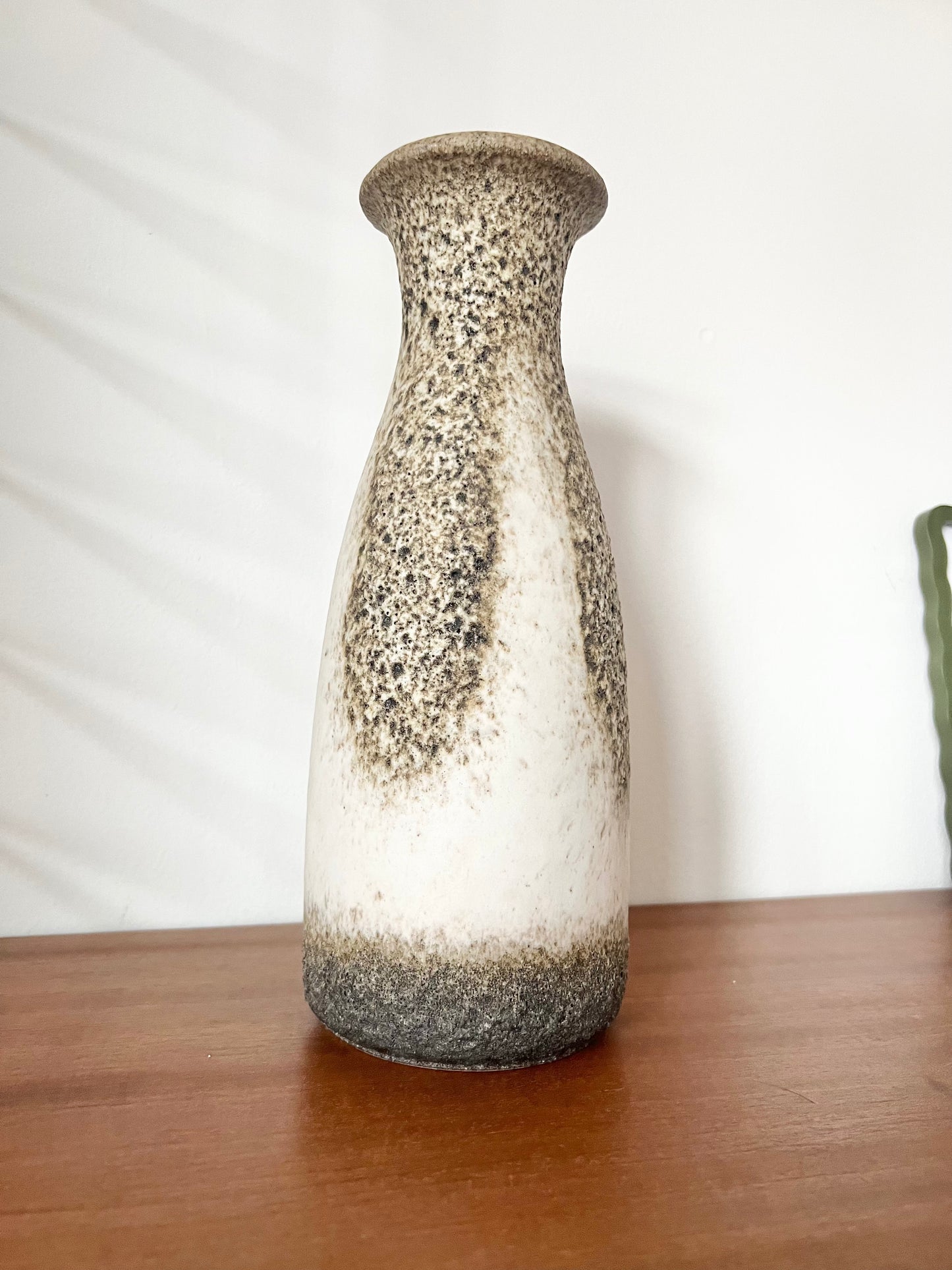Vintage Mid Century Fat Lava Vase