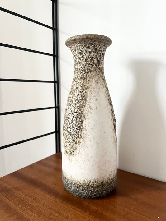 Vintage Mid Century Fat Lava Vase