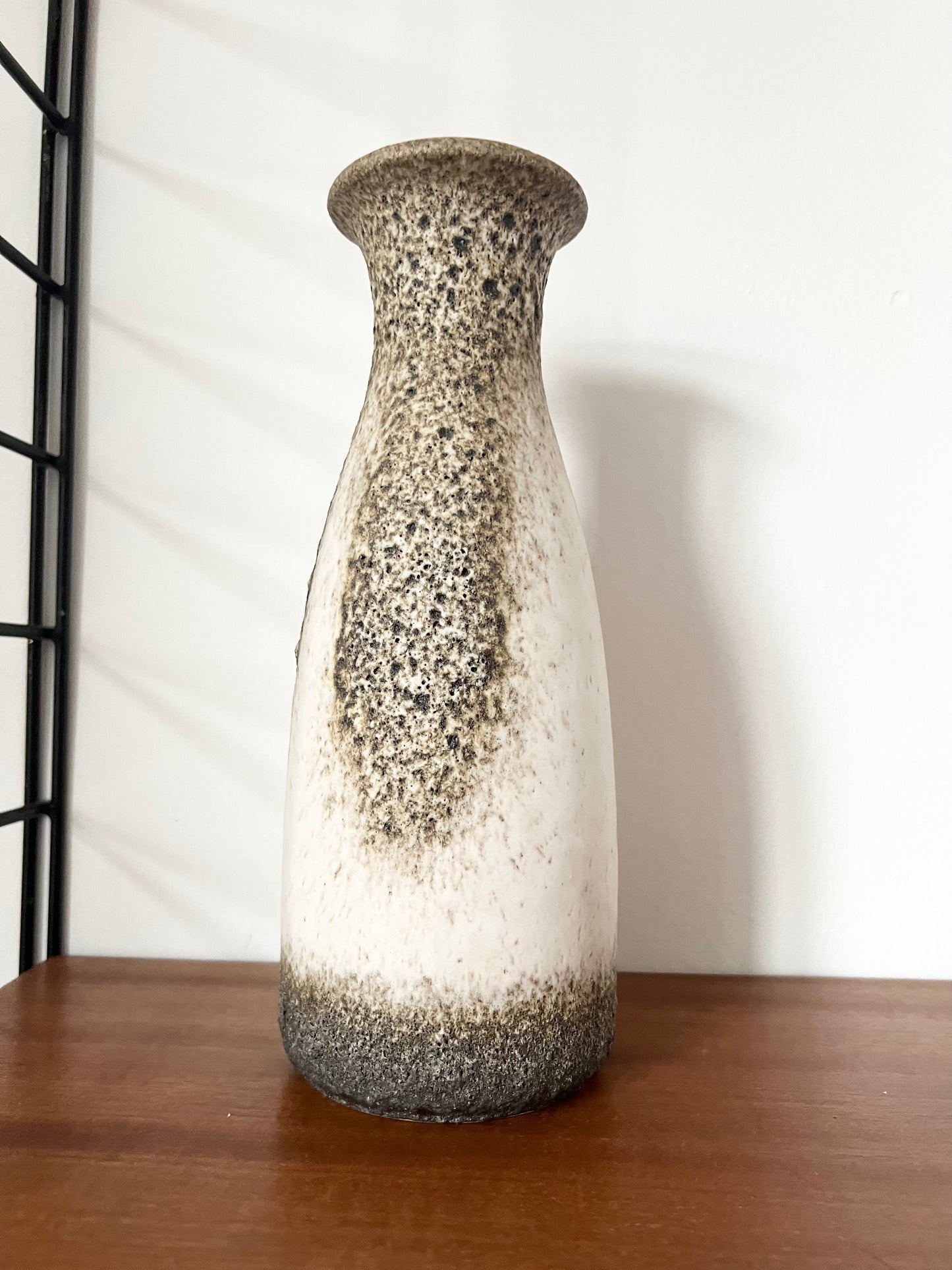 Vintage Mid Century Fat Lava Vase