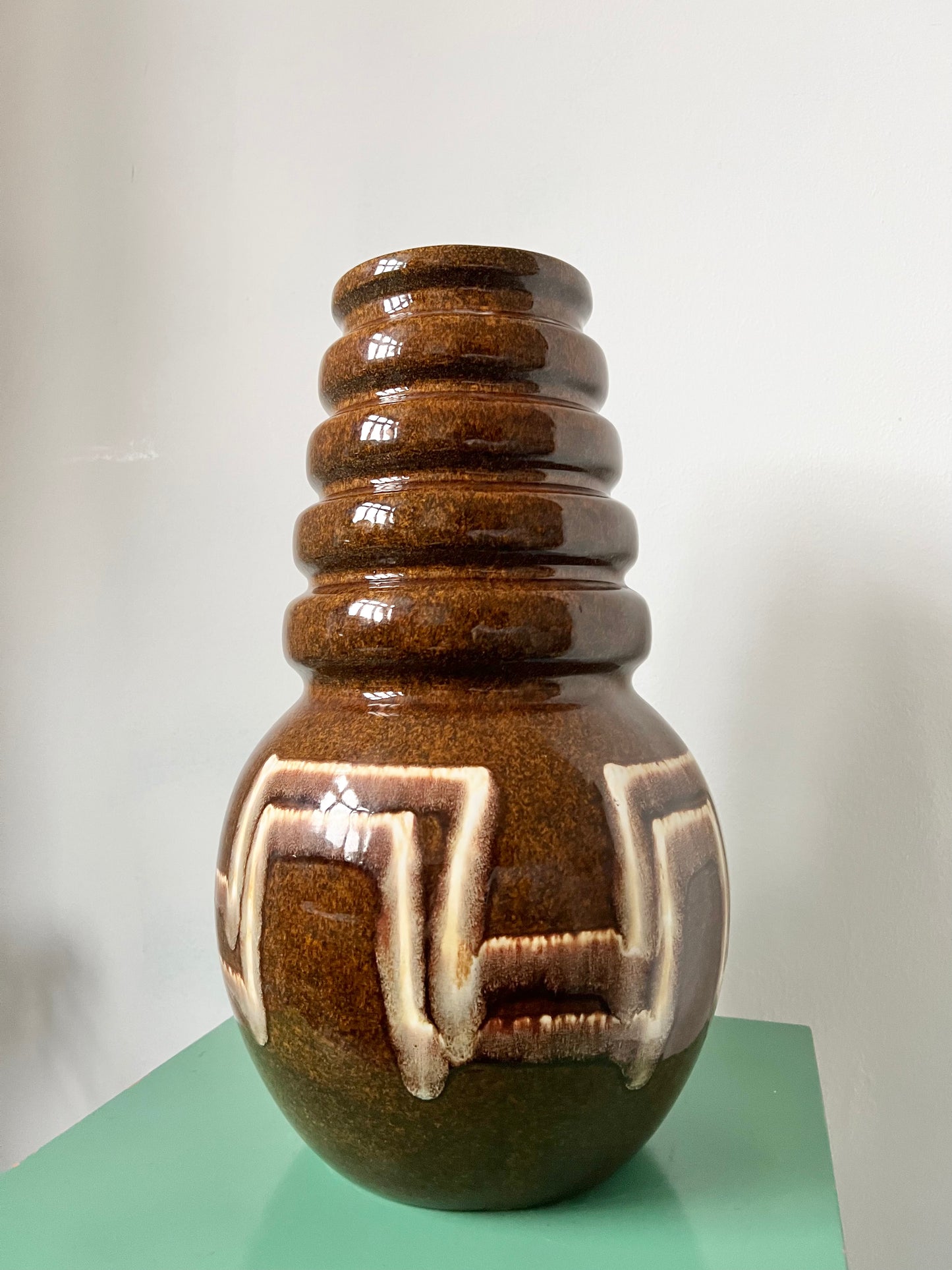XL West German floor vase by Scheurich