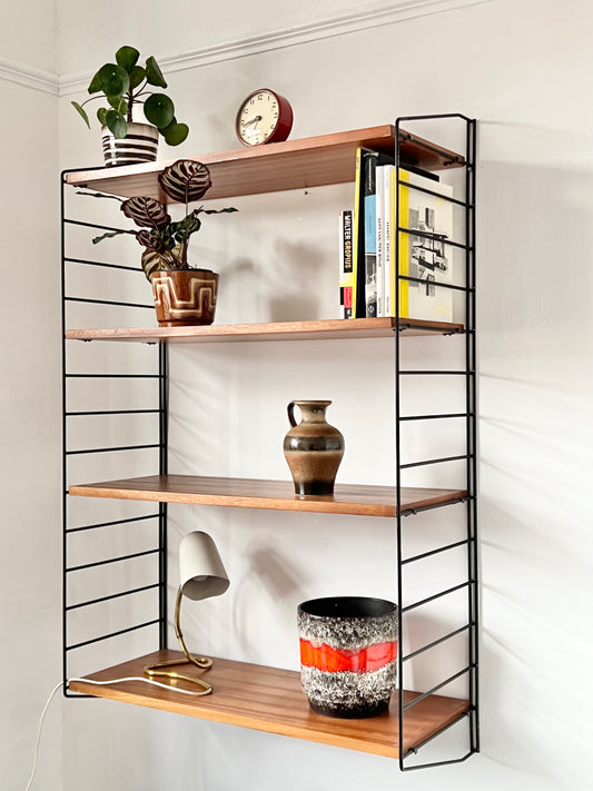 Mid Century String Modular Shelving unit by Brianco