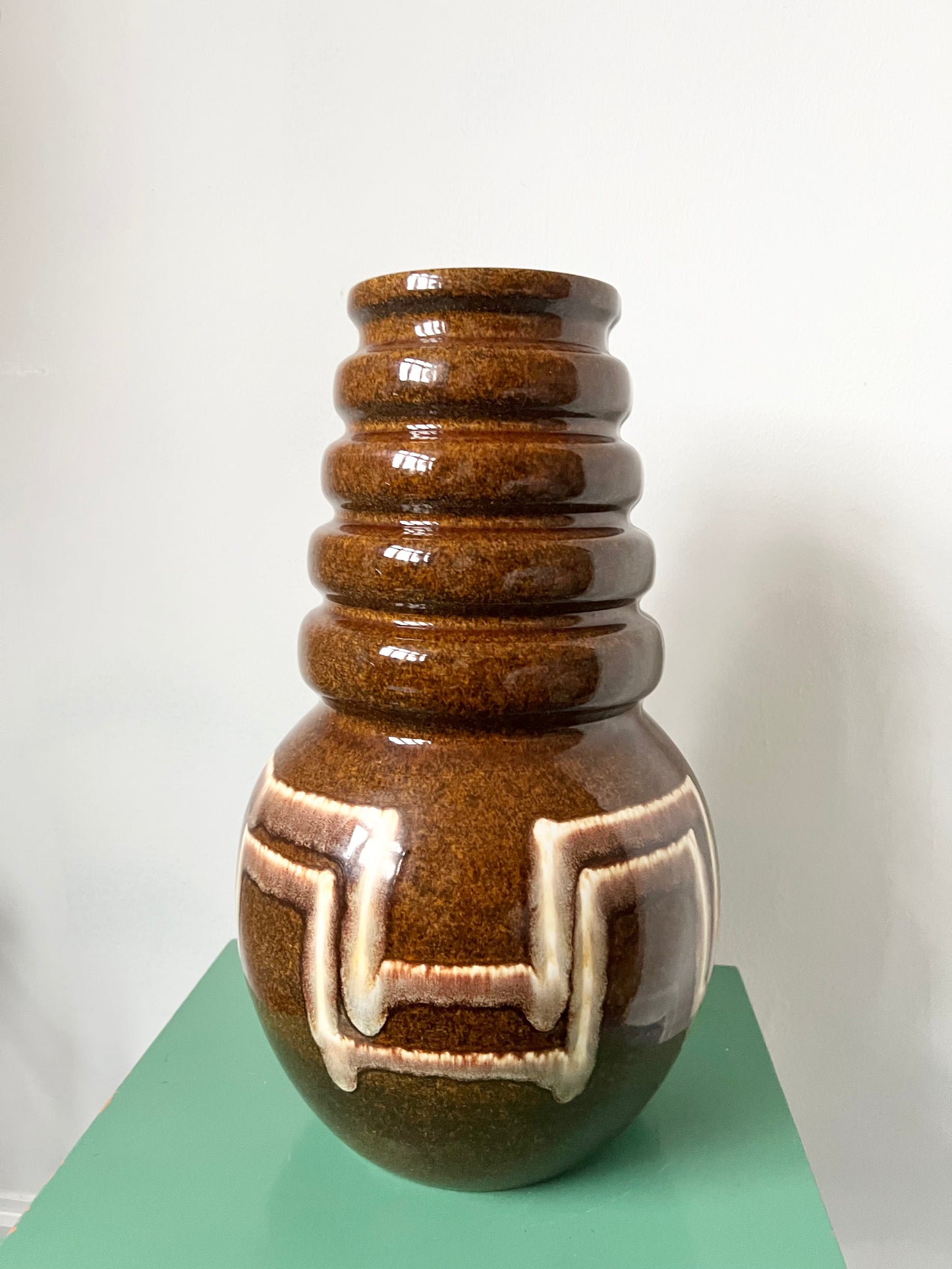 XL West German floor vase by Scheurich