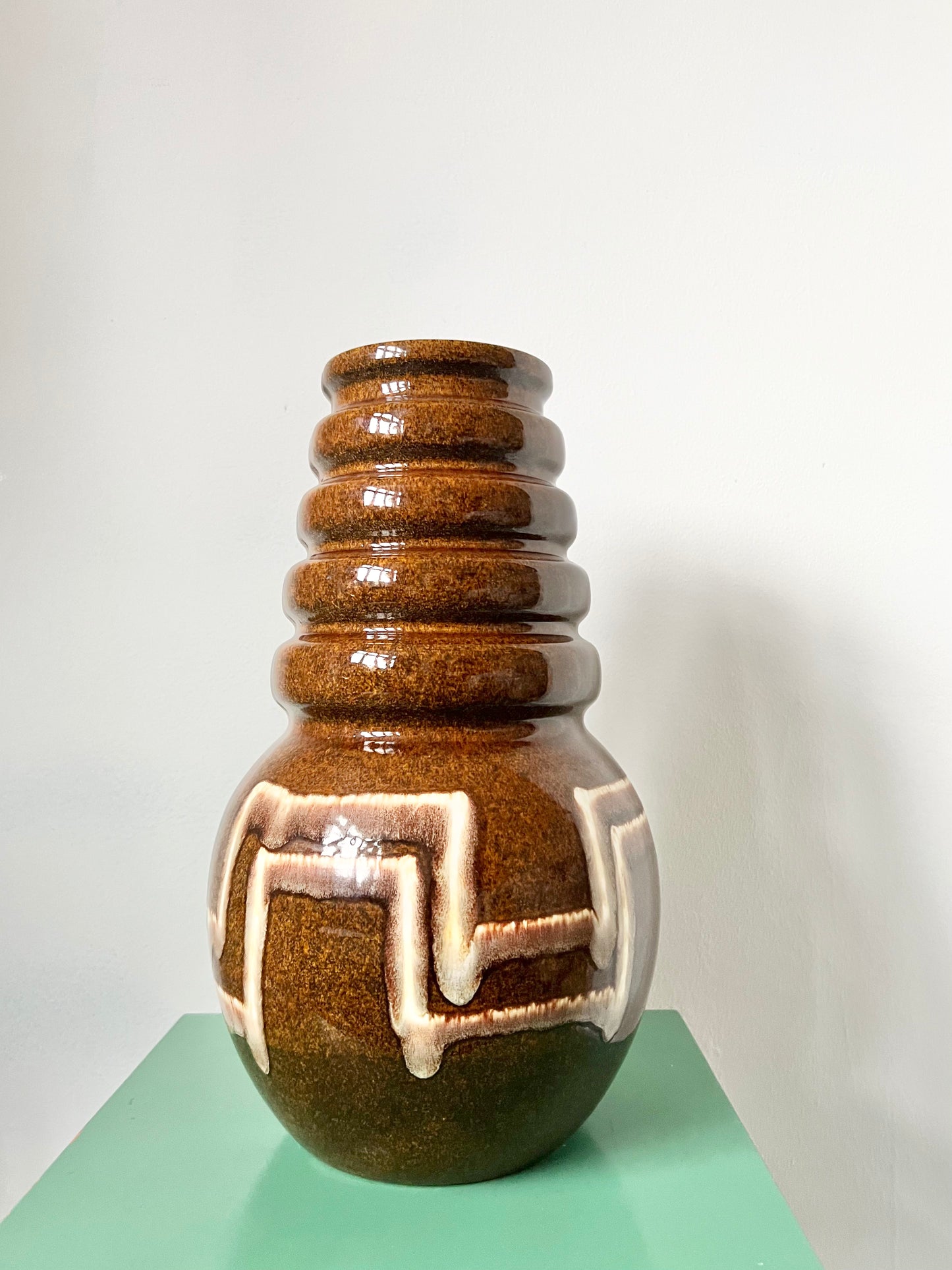 XL West German floor vase by Scheurich