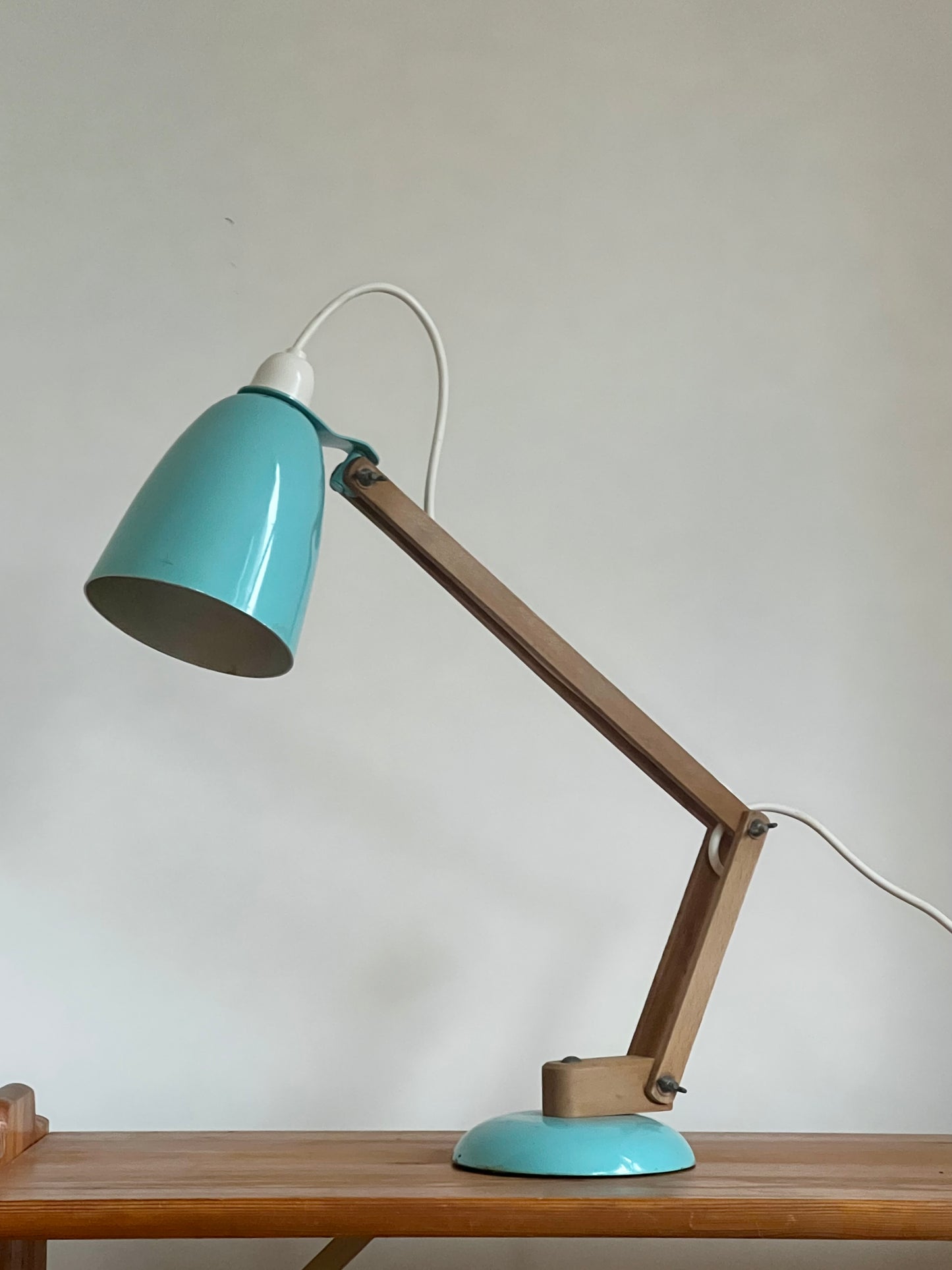 Vintage Mid Century Turquoise Maclamp