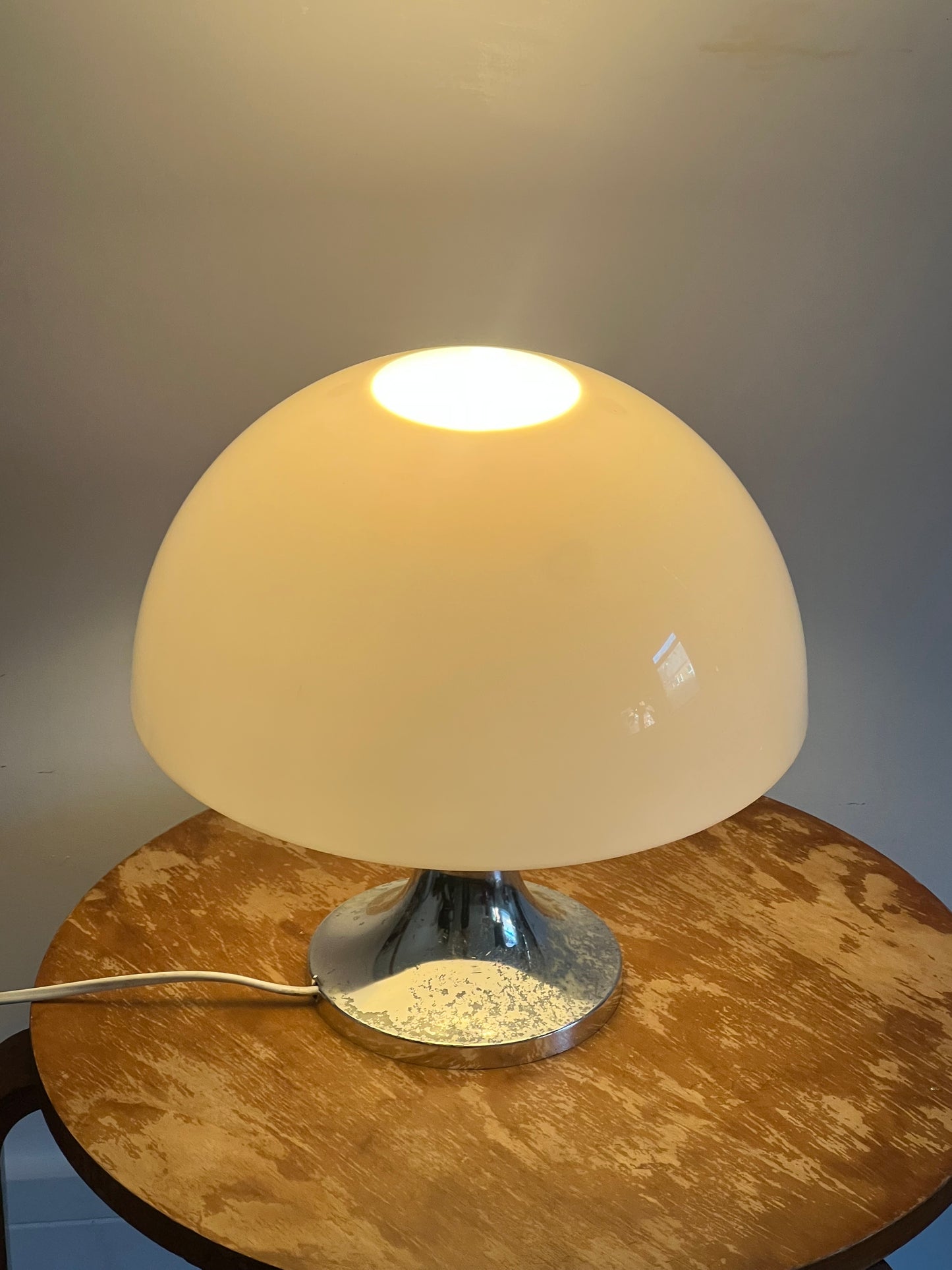 Mid Century Space Age Mushroom Lamp by Gilbert