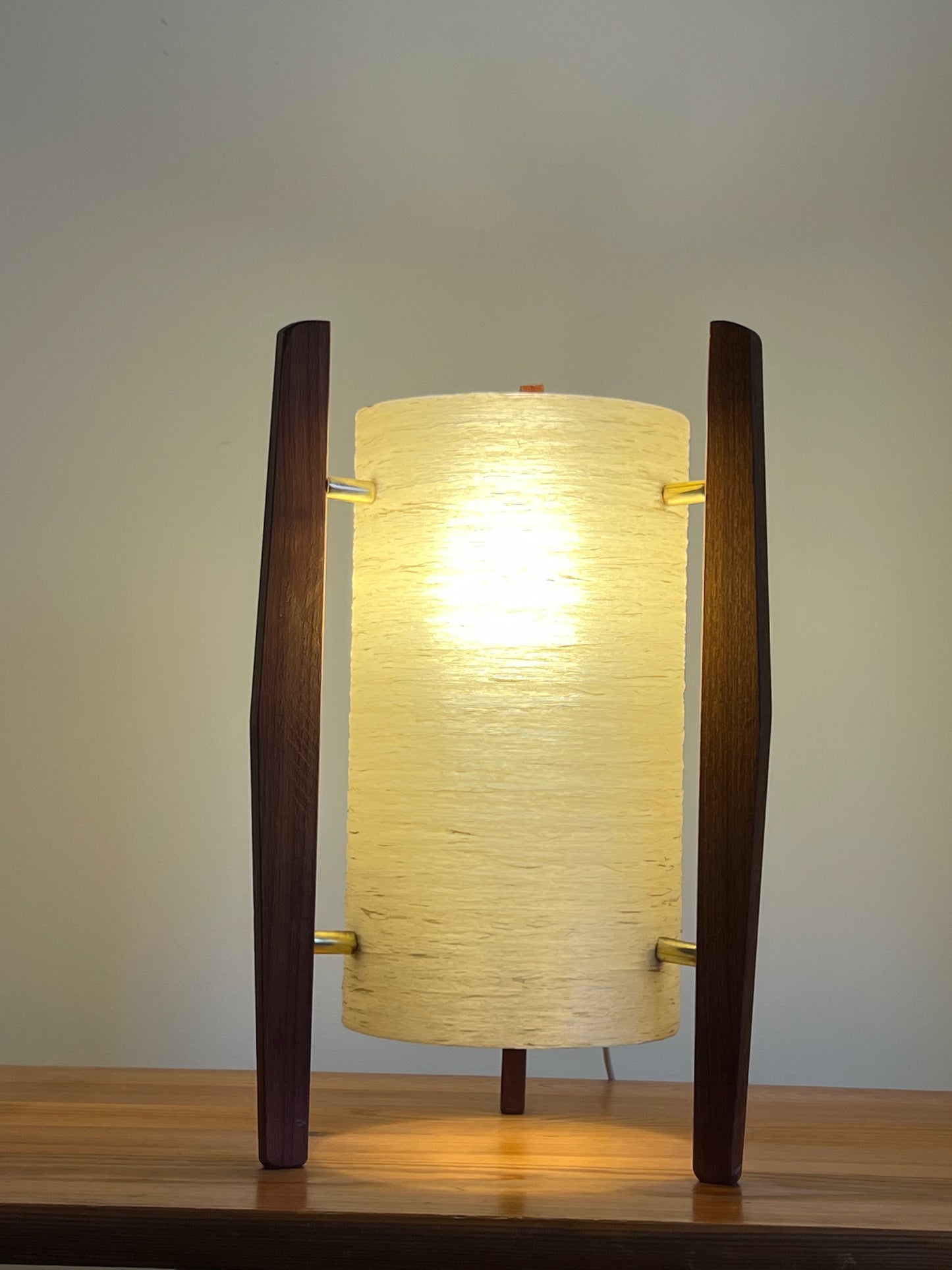 Vintage Mid Century Rocket Table Lamp