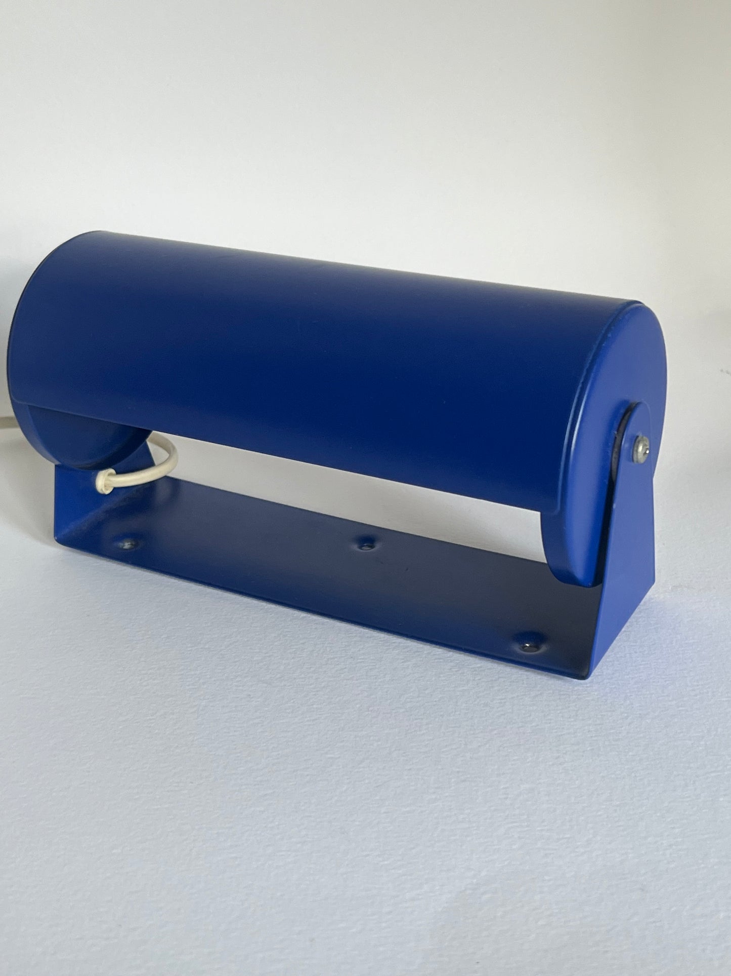 Vintage Mid Century Ikea V413 Blue Wall Lamp