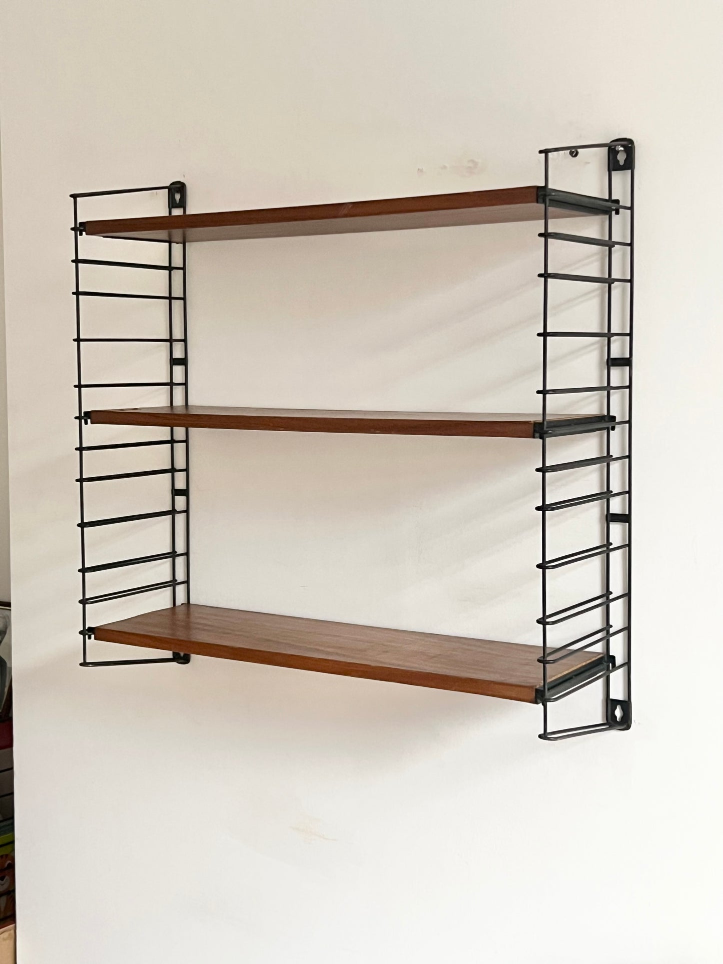 Vintage Mid Century Tomado String Shelving Unit