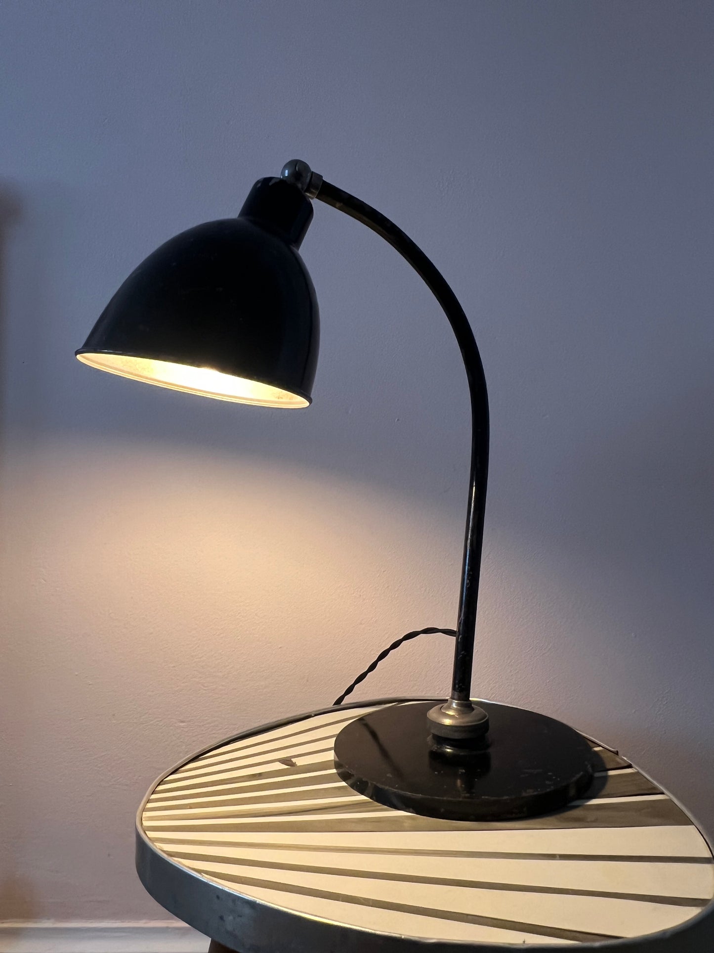 Bauhaus Polo Popular Table Lamp by Christian Dell for Bünte & Remmler