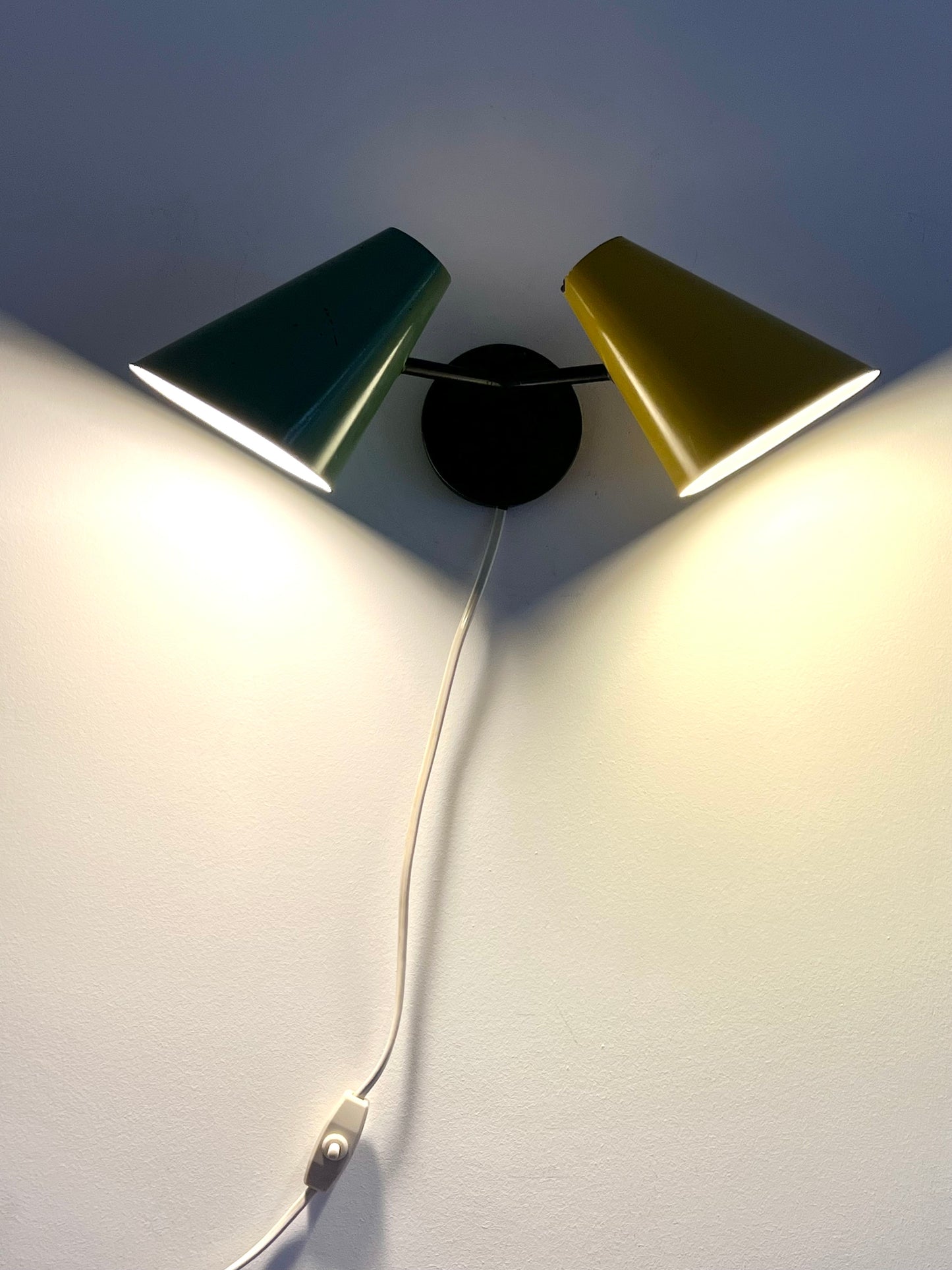 Mid Century Modern Wall Lamp by  Jacques Biny