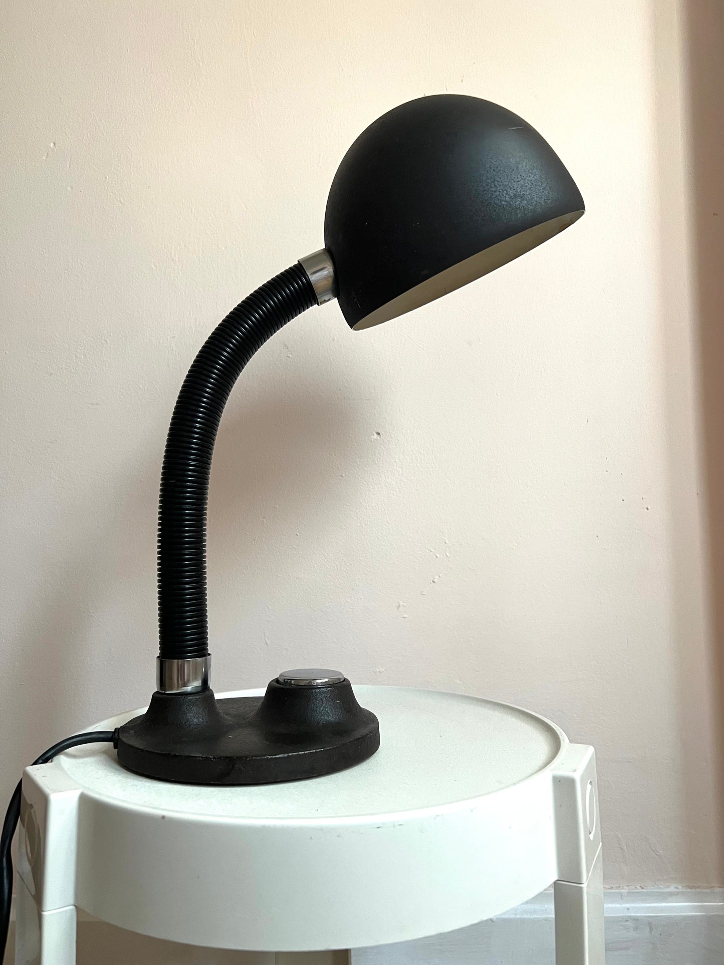 Mid Century Space Age Desk Lamp by Hillebrand