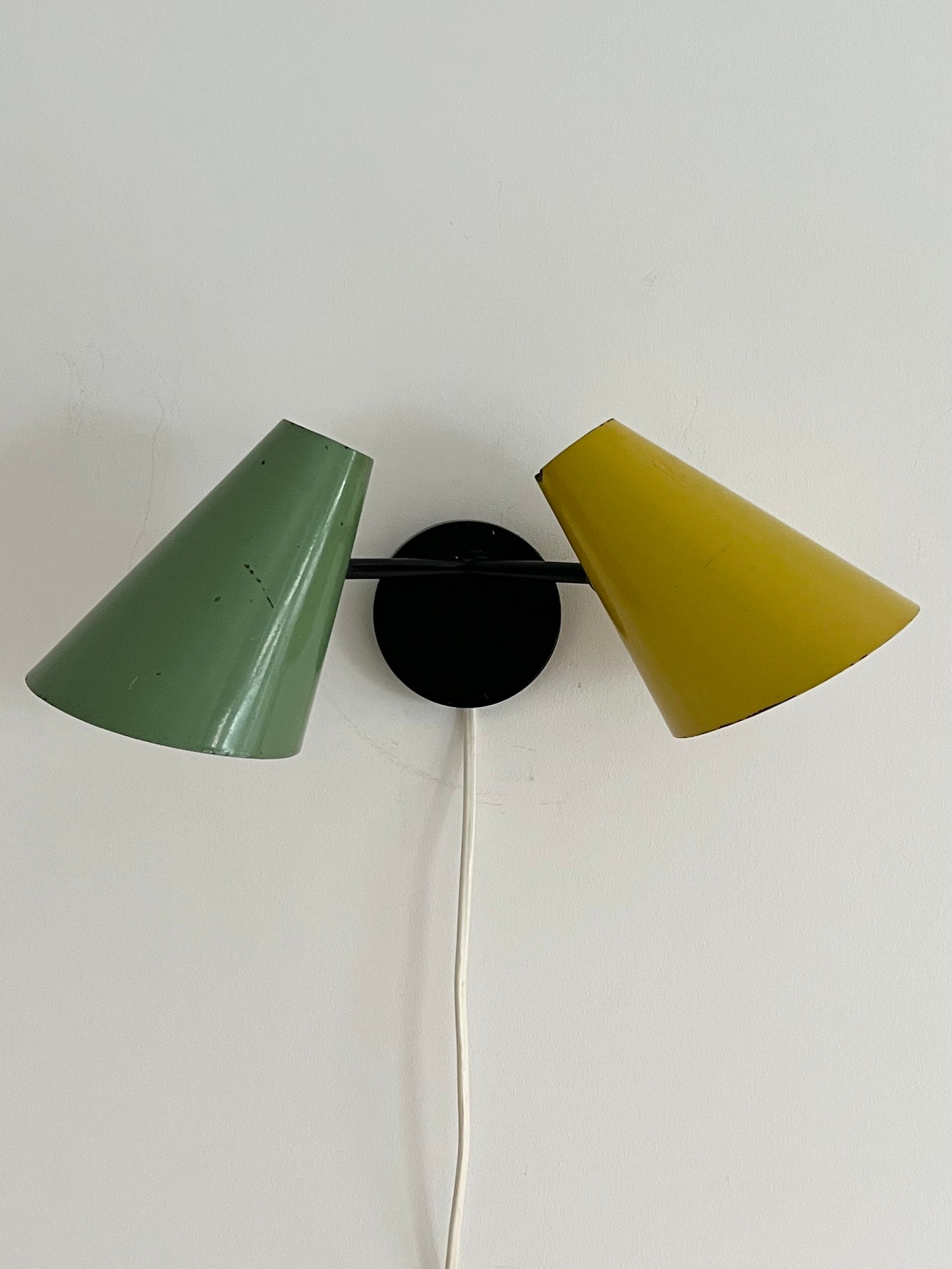 Mid Century Modern Wall Lamp by  Jacques Biny