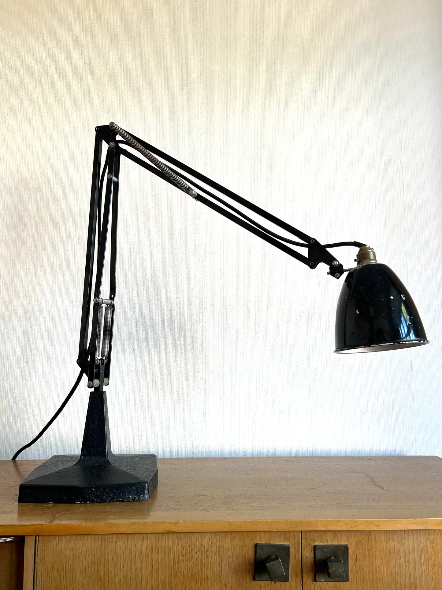 Early Herbert Terry Anglepoise 1209 Table Lamp