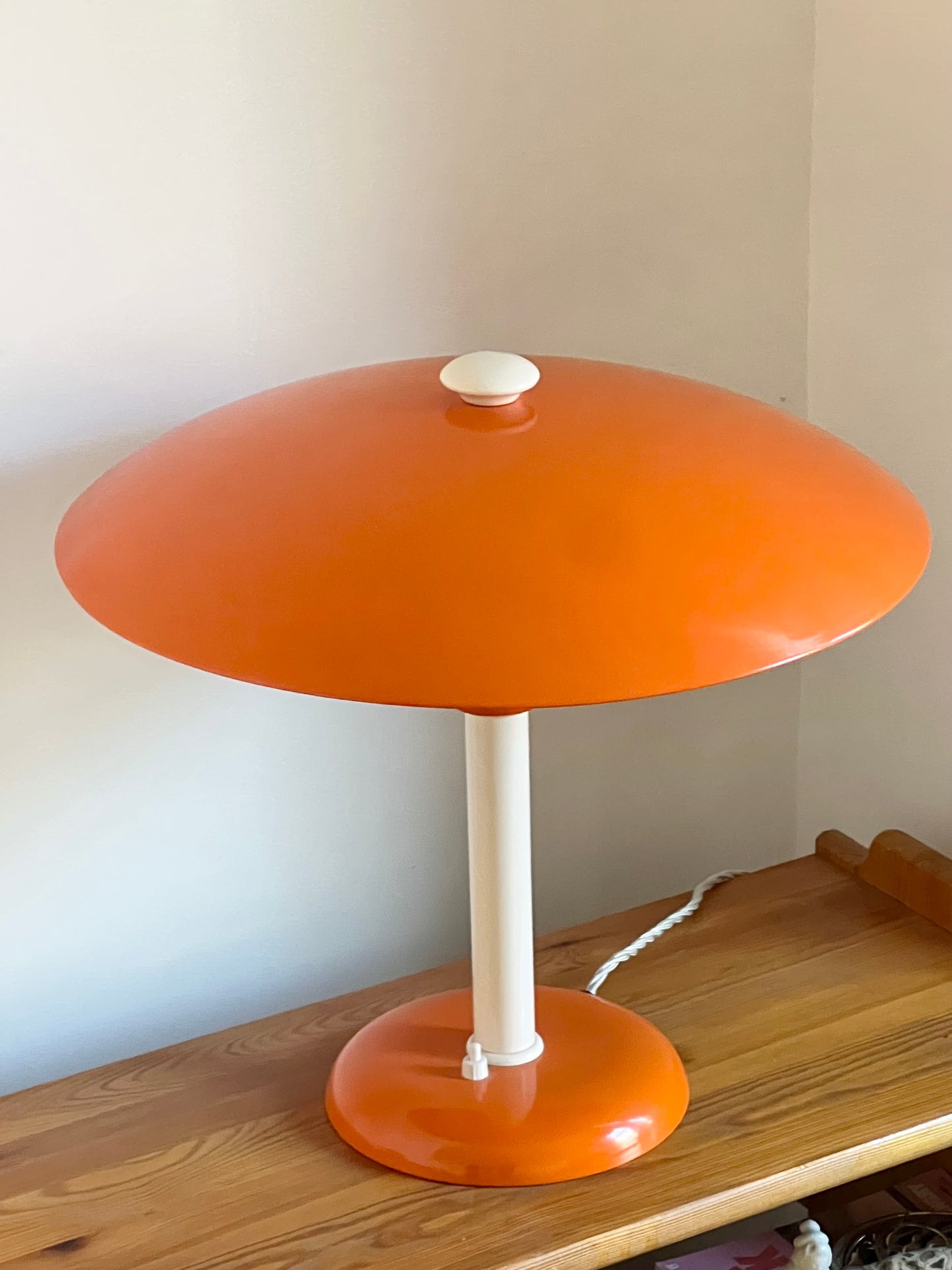 Art Deco Modernist Bauhaus Mushroom Lamp by Max Schumacher