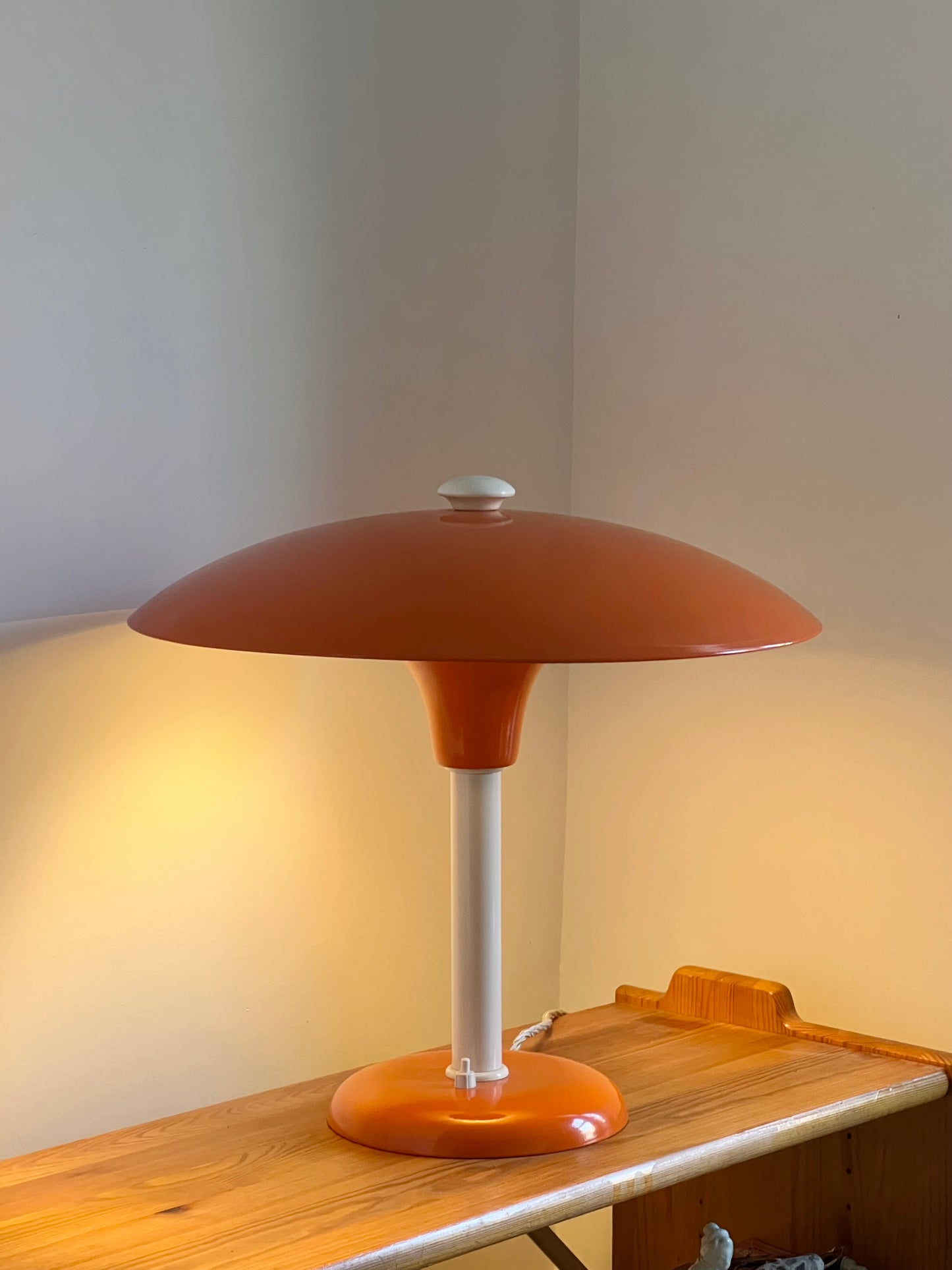 Art Deco Modernist Bauhaus Mushroom Lamp by Max Schumacher