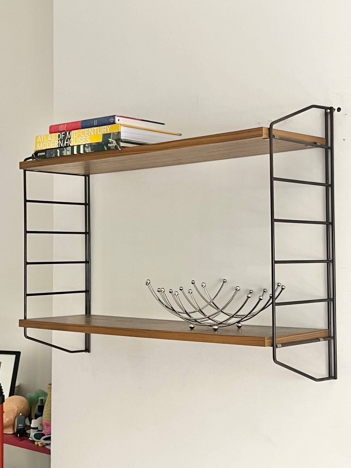 Mid Century String Modular Shelving unit by Brianco