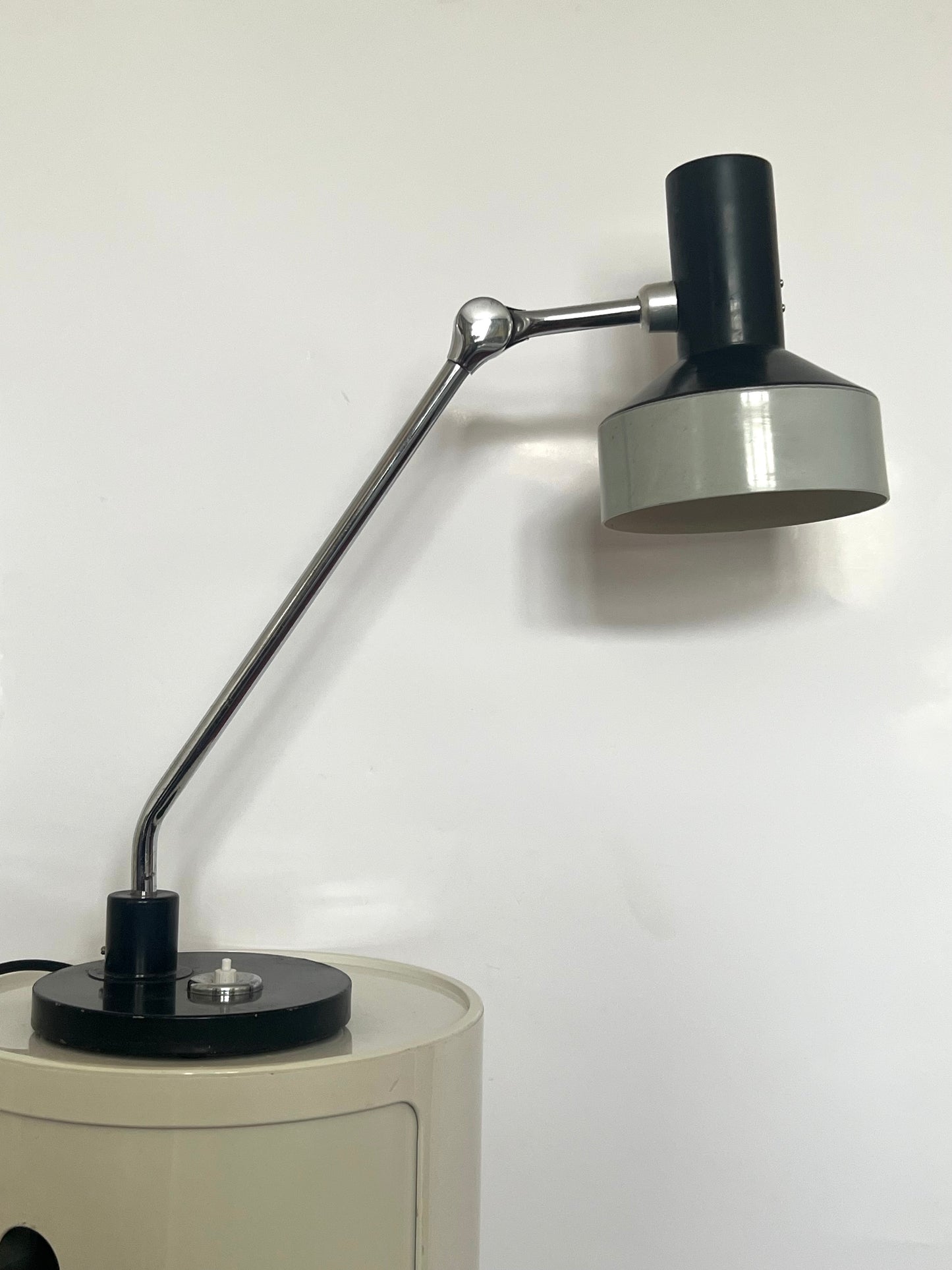 Vintage Mid Century Adjustable Table Lamp by Jumo