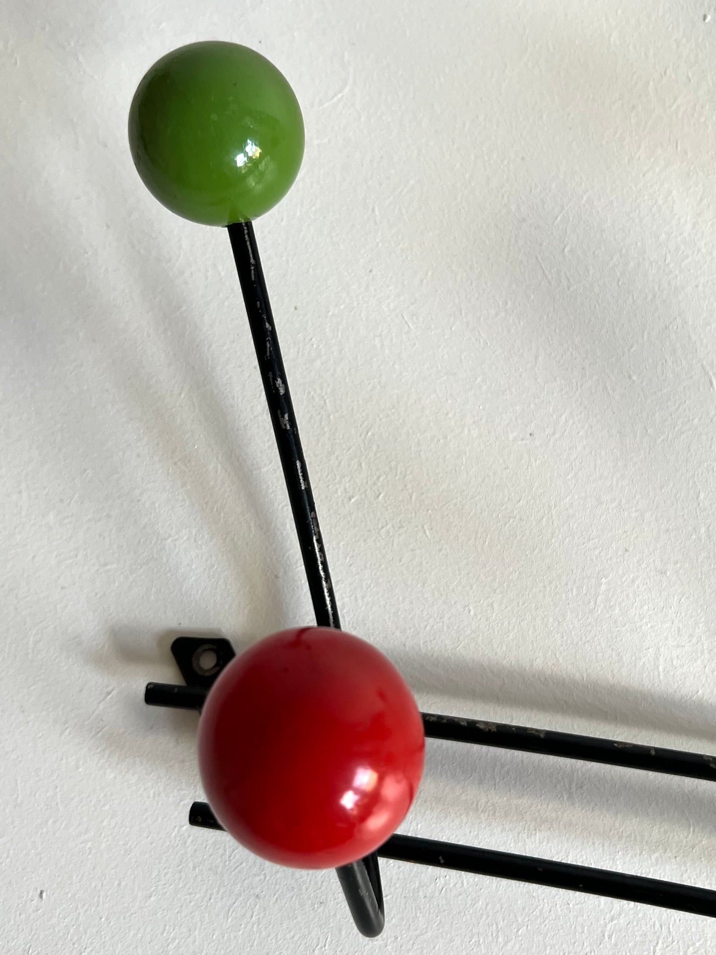 Vintage Mid Century Atomic Space Age Coat Rack