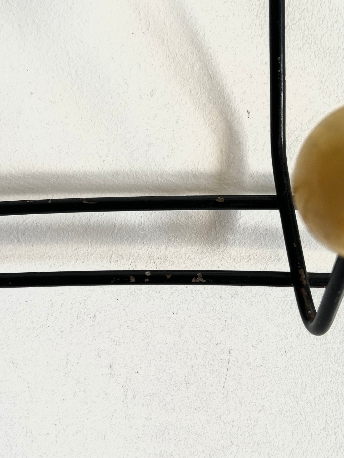 Vintage Mid Century Atomic Space Age Coat Rack