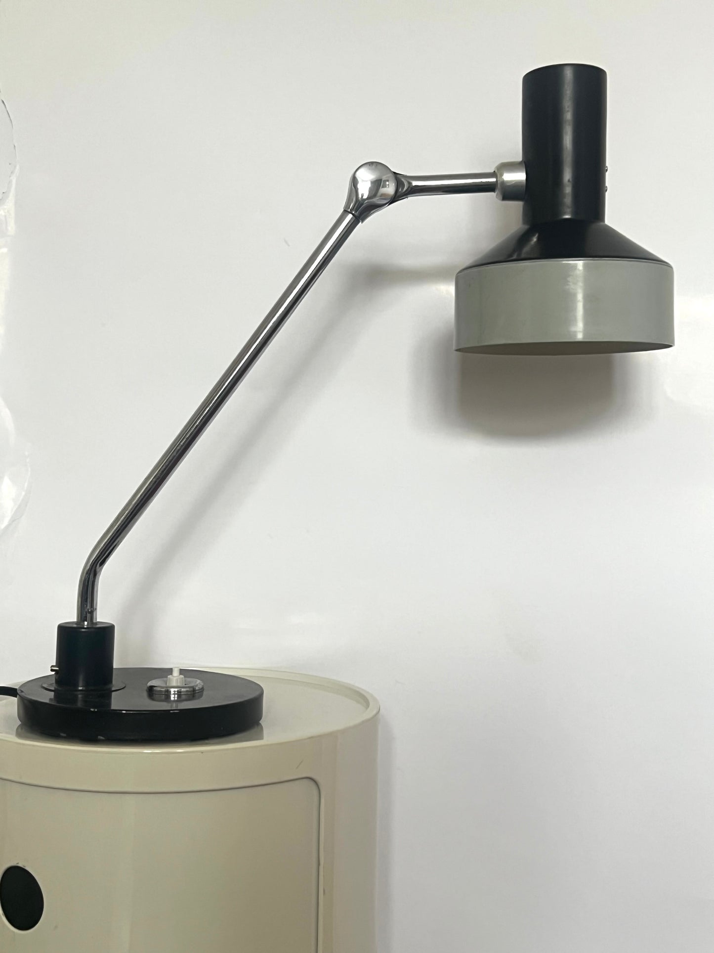 Vintage Mid Century Adjustable Table Lamp by Jumo