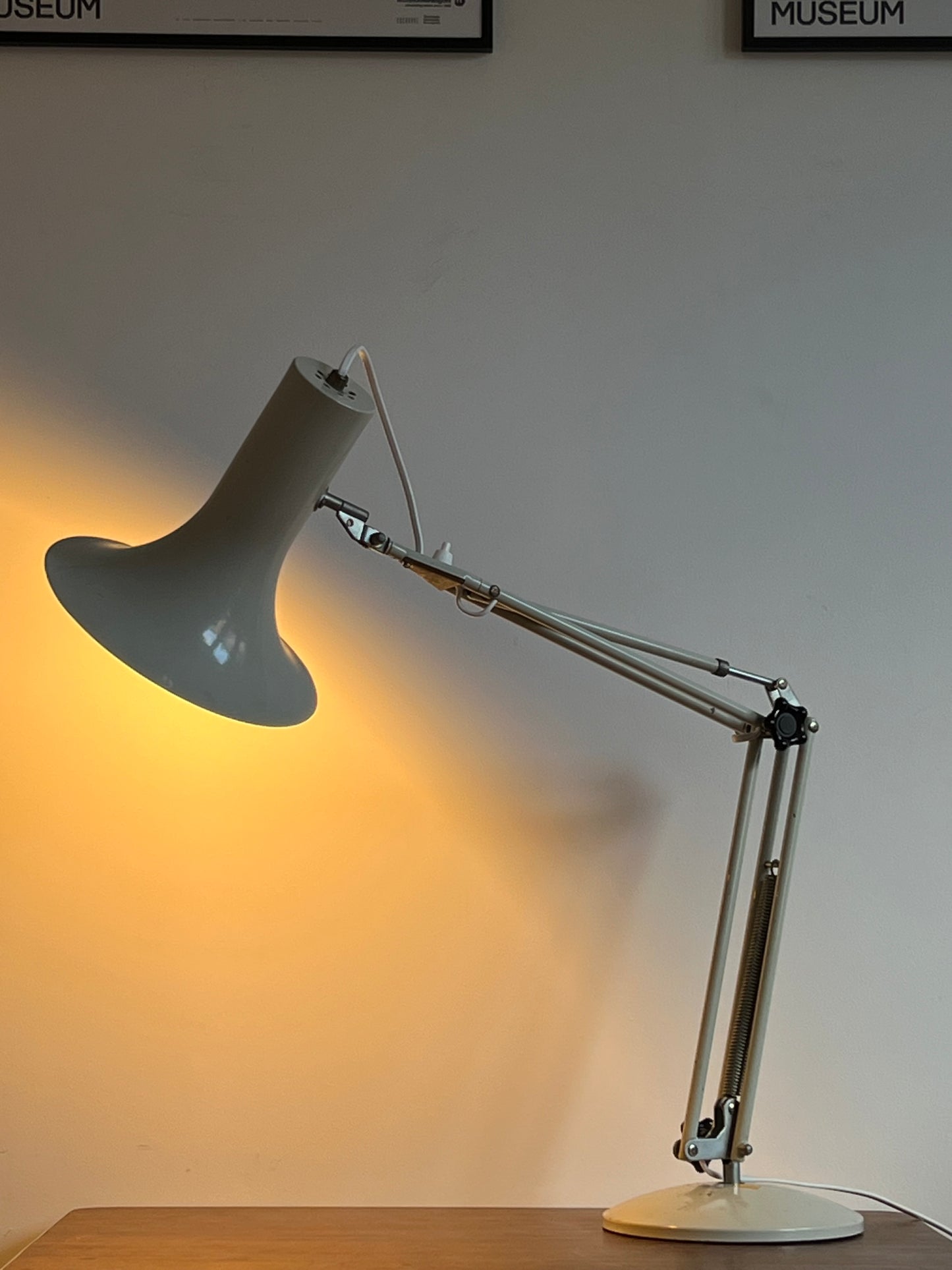 Mid Century Space Age Adjustable Table Lamp