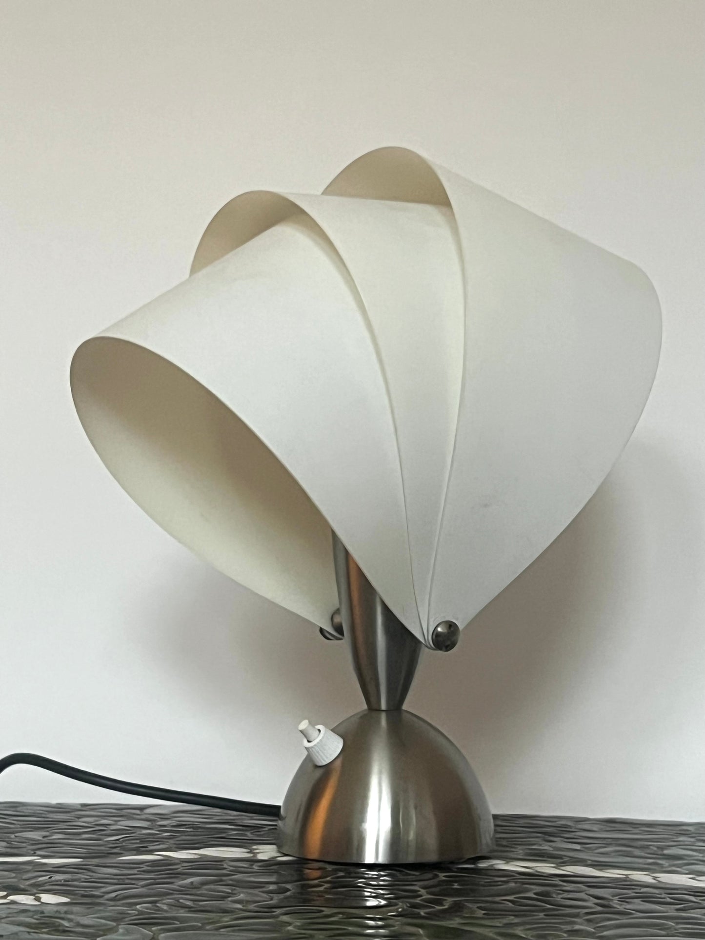 Sculptural Table Lamp by Hannes Wettstein for Oluce