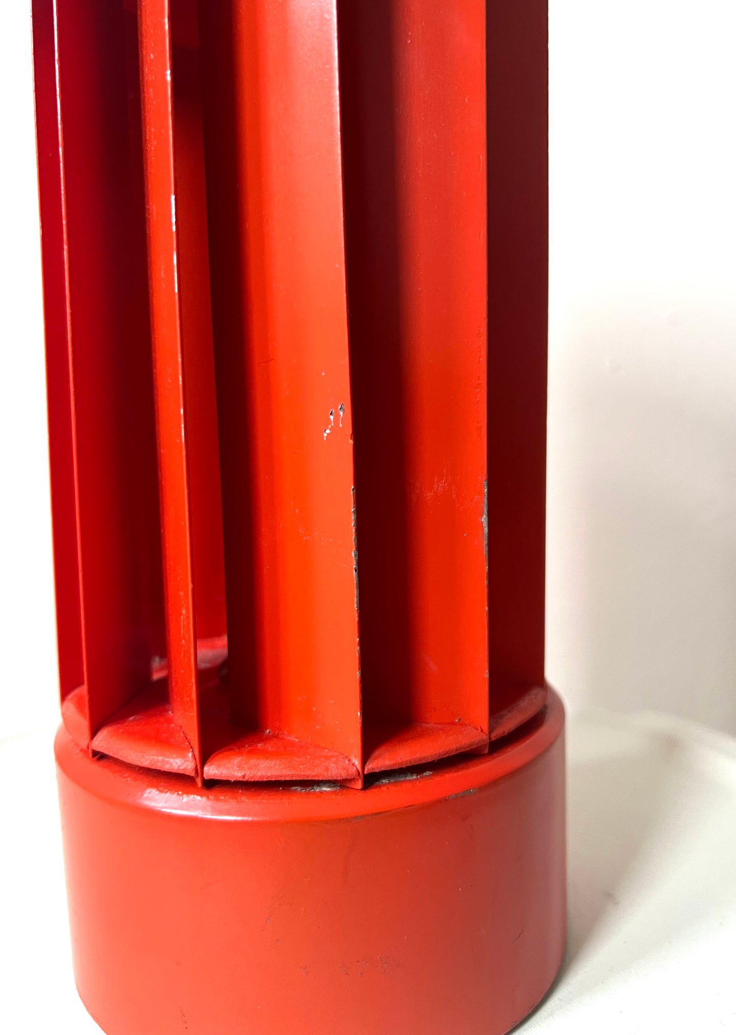 Mid Century Sculptural Cylinderical Table Lamp