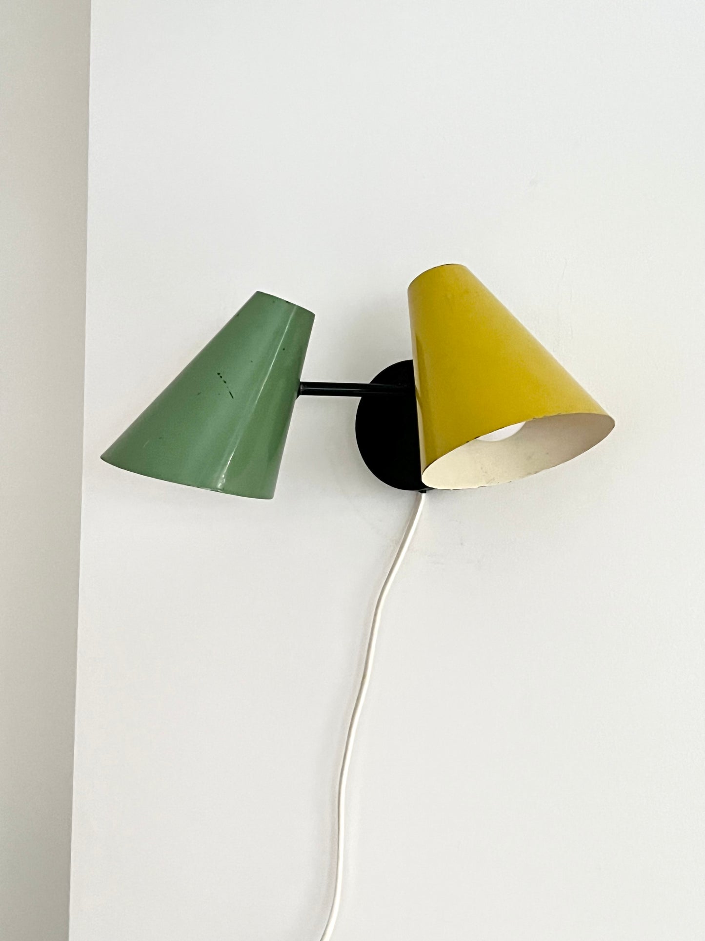 Mid Century Modern Wall Lamp by  Jacques Biny