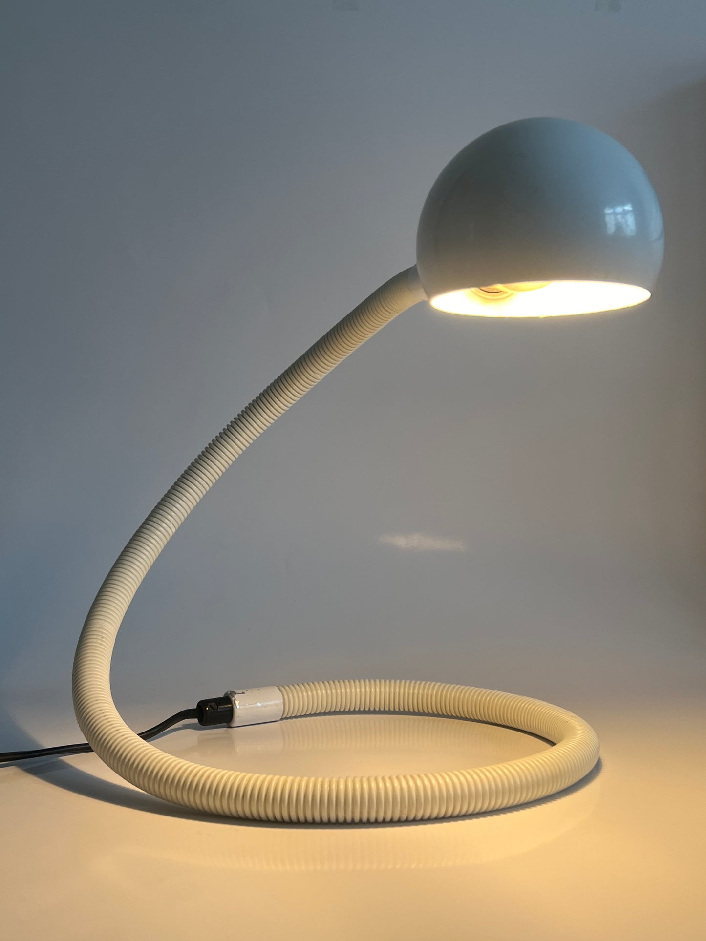 Vintage 80's Snake/Cobra Desk Lamp