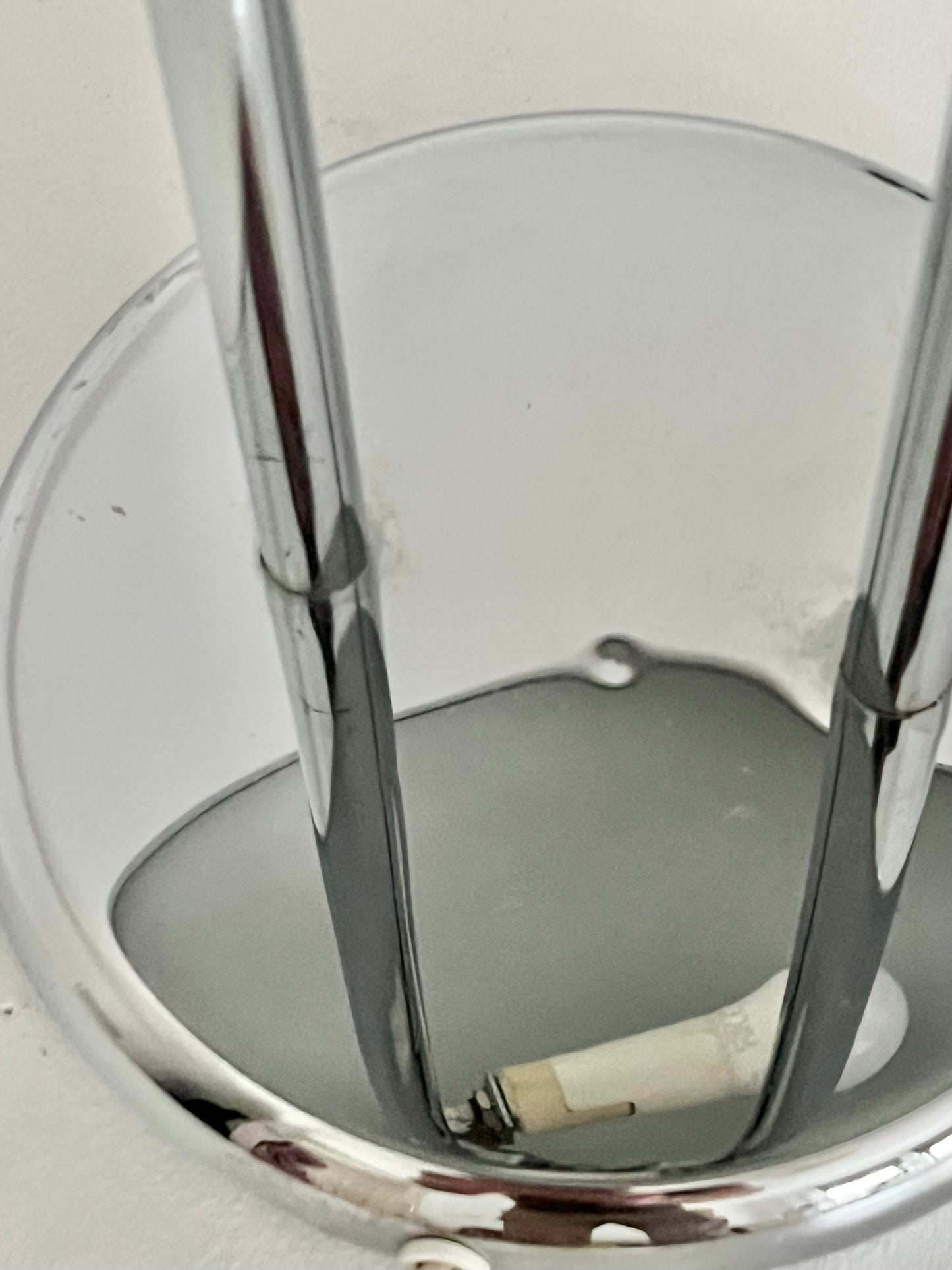 Vintage 80’s IKEA Chrome Desk Lamp by Robert Sonneman