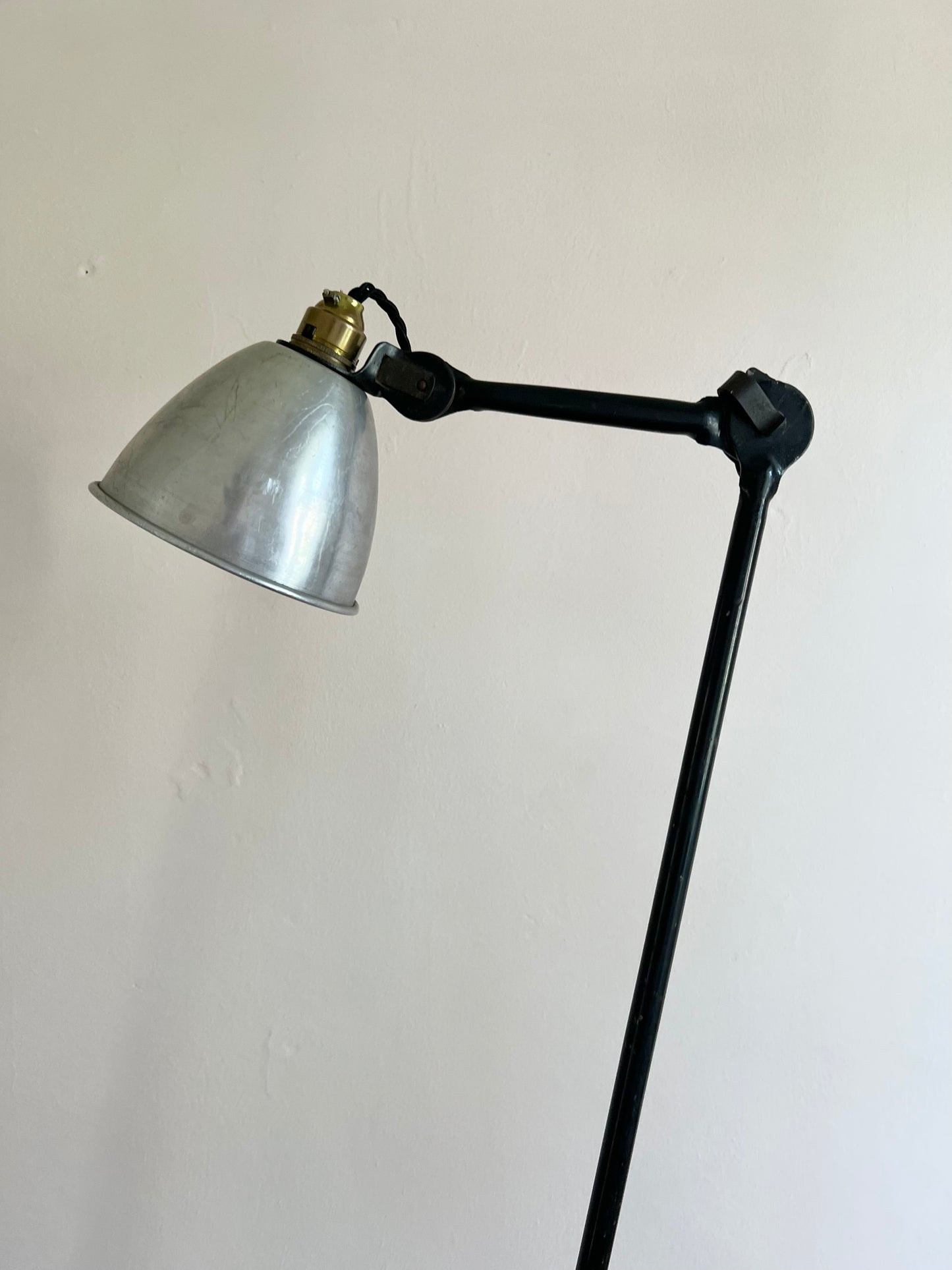 Art Deco Vintage Industrial Task Lamp by Bernard Albin Gras for Ravel Clamart