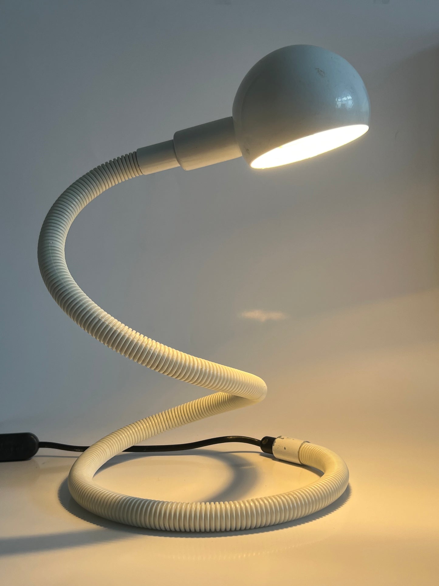 Vintage 80's Snake/Cobra Desk Lamp